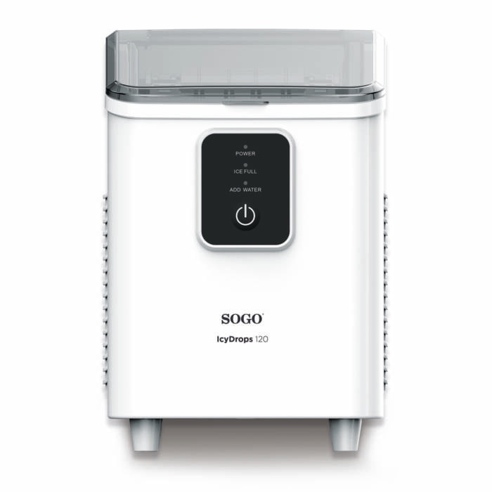 Máquina de hielo Sogo MHE-SS-12045 compacta 1.8L - Gris Gris-2