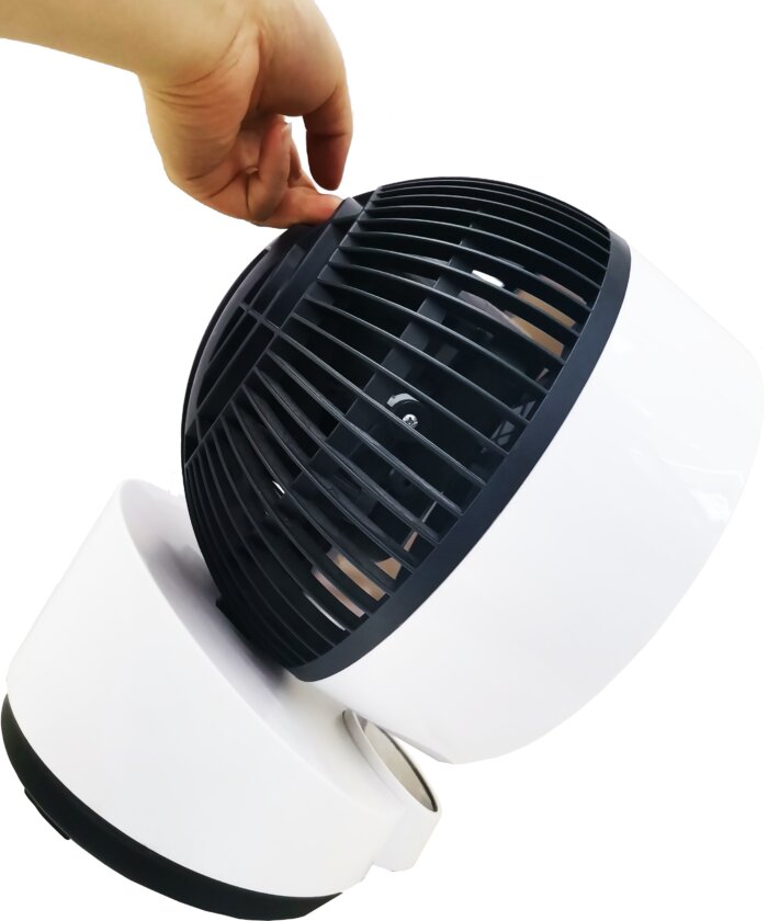 Imagen 2 de Ventilador de mesa Sogo VEN-SS-21330 con 3 velocidades 50W - Negro / Blanco Negro / Blanco