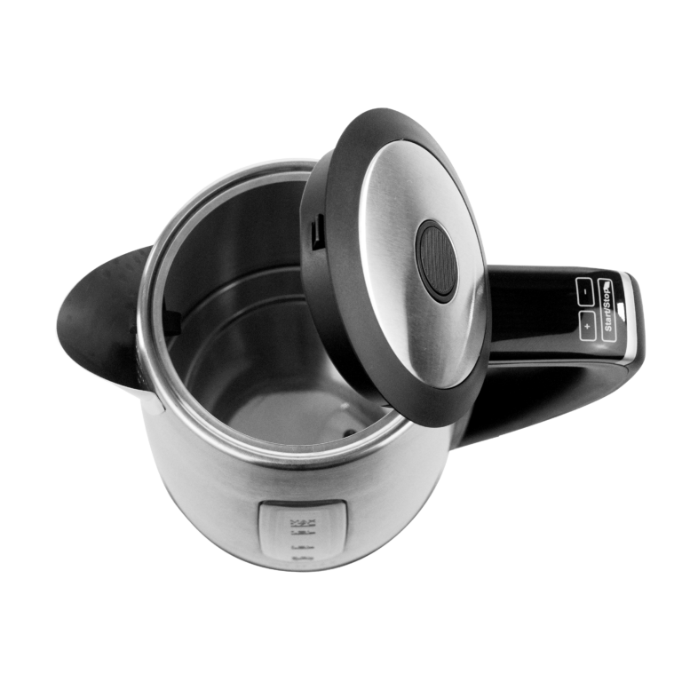 Hervidor de agua Sogo KET-SS-7785 con capacidad 1.7 litros - Plata Plata-3