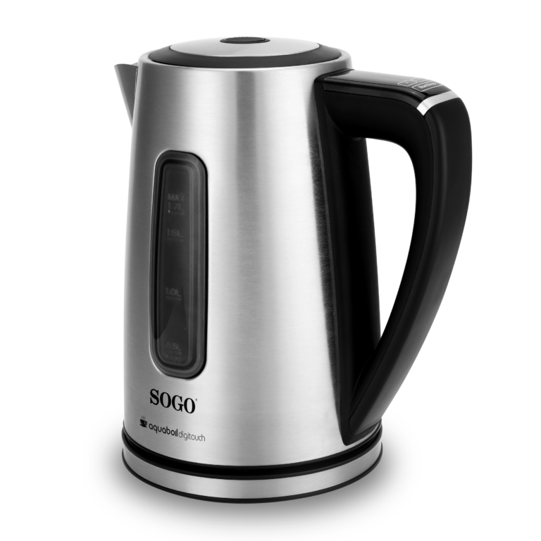Hervidor de agua Sogo KET-SS-7785 con capacidad 1.7 litros - Plata Plata-4