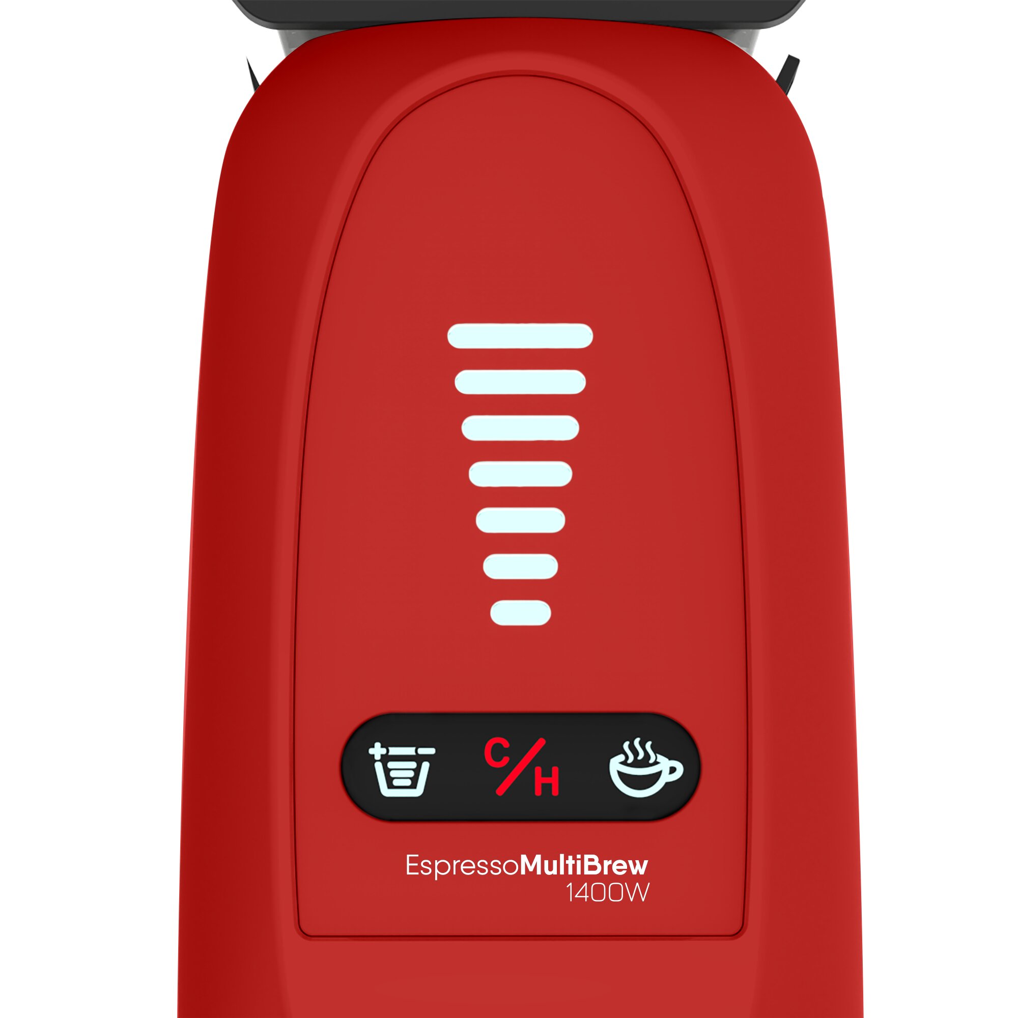 Cafetera de cápsulas Sogo depósito 0.85L Compatible con Nespresso® Dolce Gusto® 1400W - Rojo / Negro Rojo / Negro-4