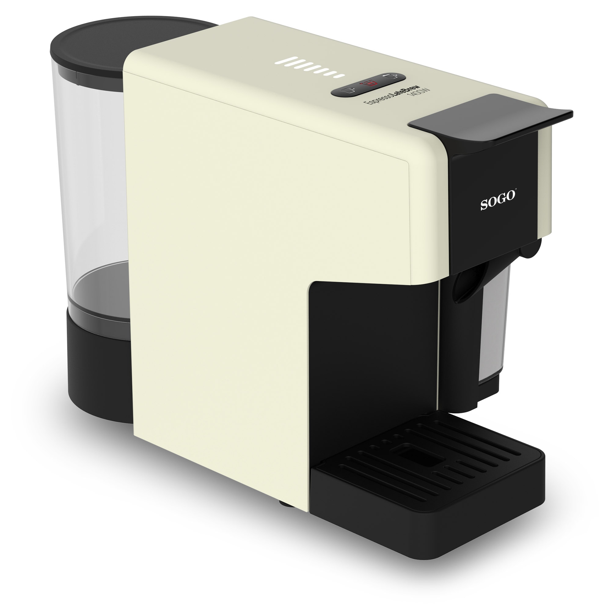 Cafetera de cápsulas Sogo 1400W - Natural Natural-3