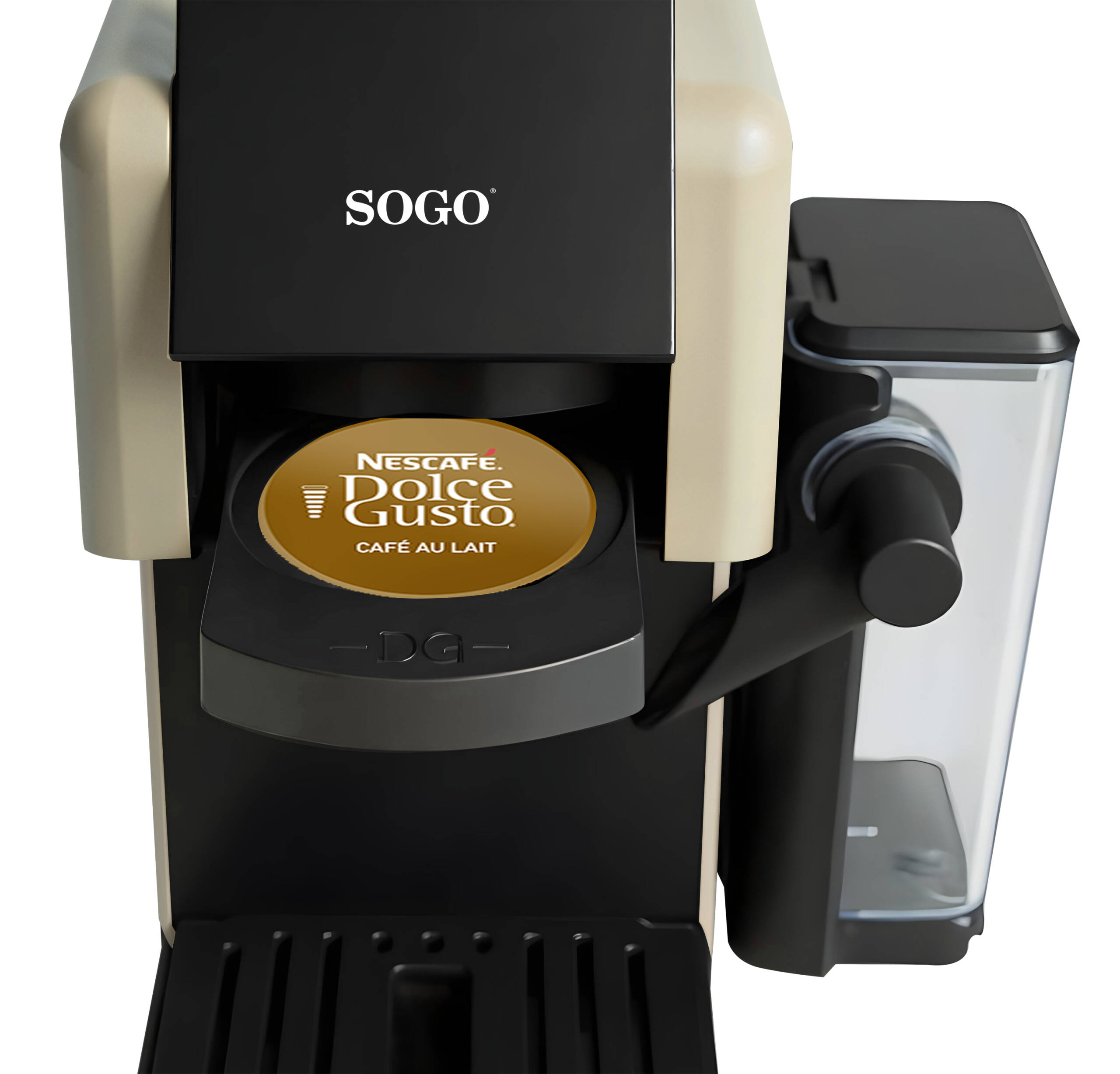 Cafetera de cápsulas Sogo 1400W - Natural Natural-5
