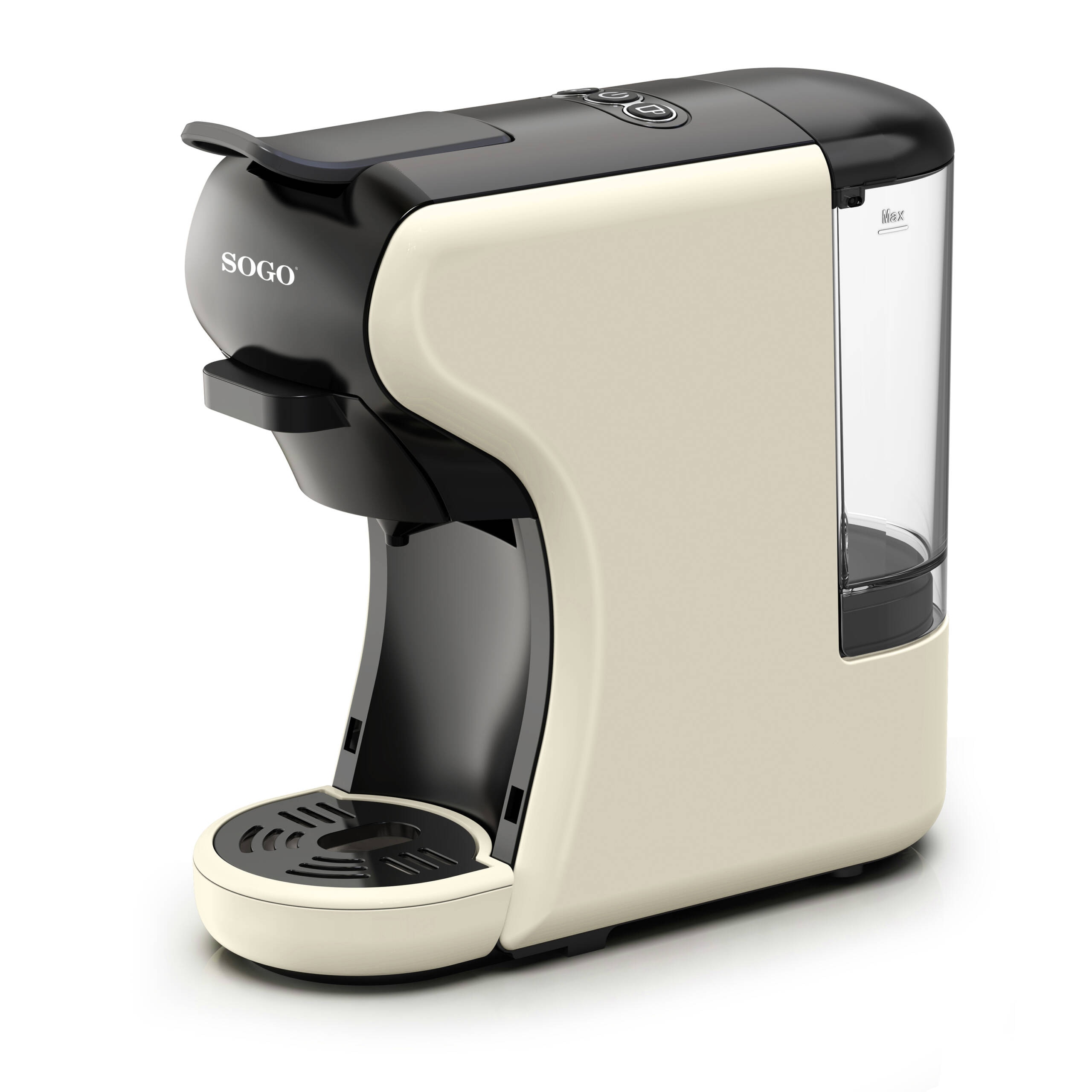Cafetera de cápsulas 3 en 1 Expreso Sogo 1450W - Natural Natural-2