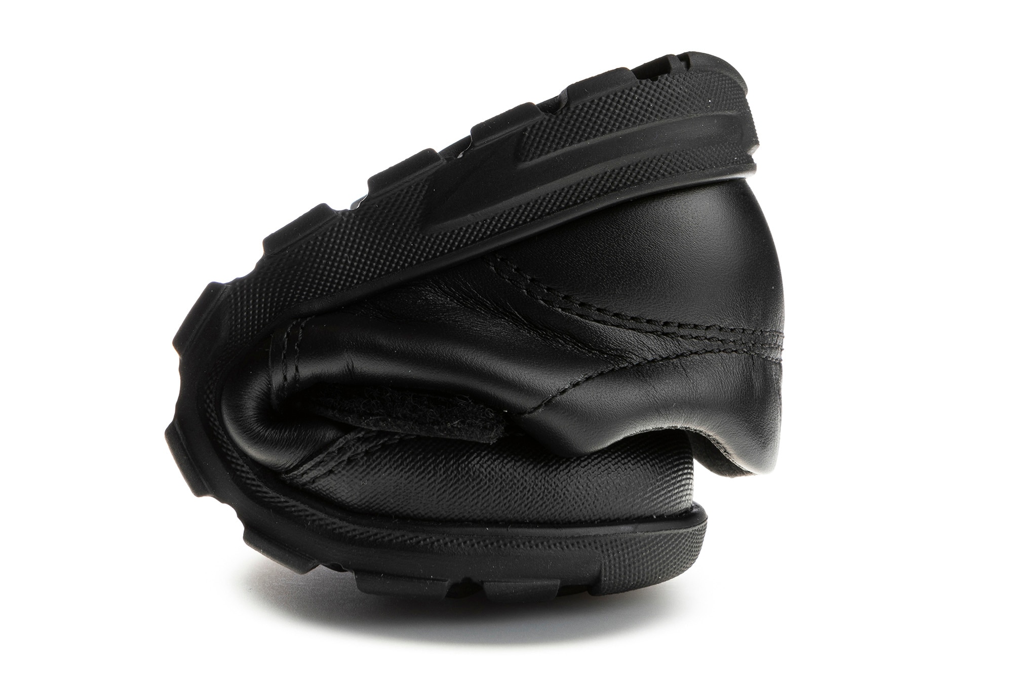 Imagen 4 de Mocasines de niños pablosky de piel con cierre adherente para el cole - Negro Negro