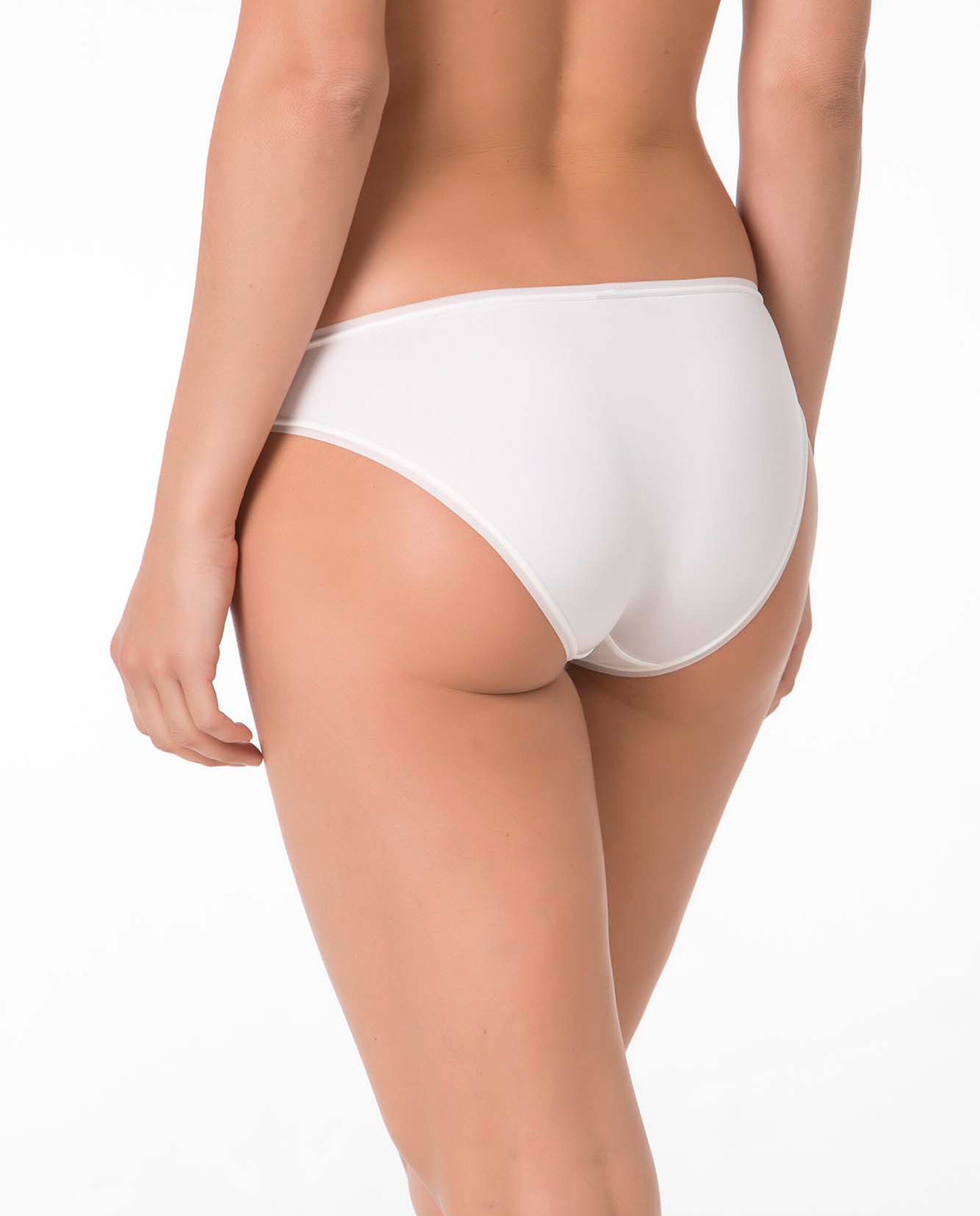 Bragas clásicas básicas de mujer - Selmark - Marfil Marfil-2