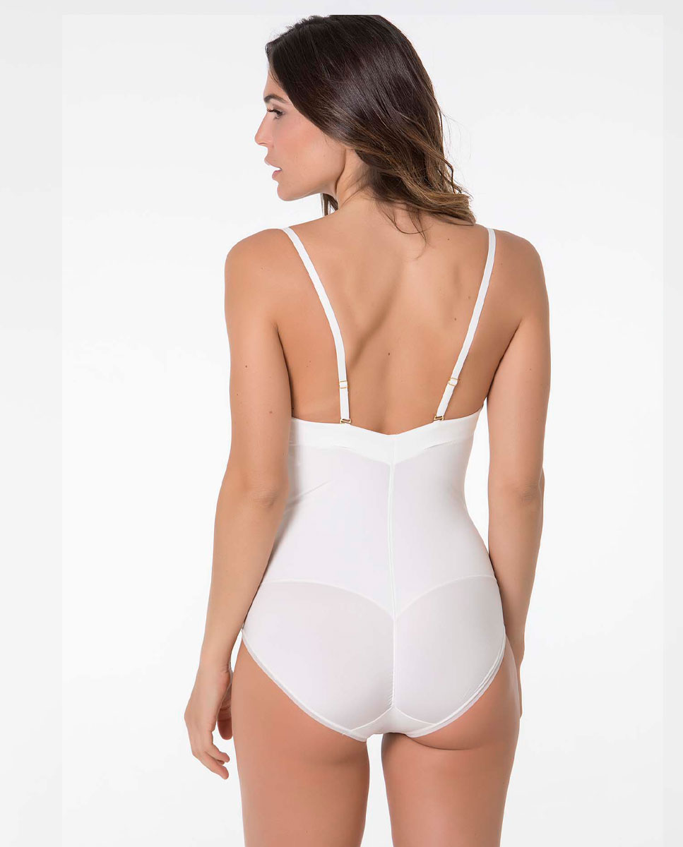 Bodys de mujer strapless con aro - Selmark - Marfil Marfil-2