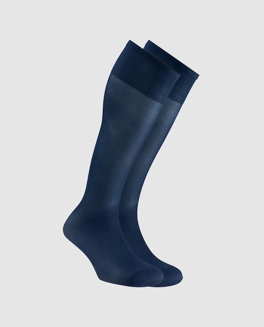 Imagen 0 de Pack de seis pares de calcetines de hombre altos en diseño clásico