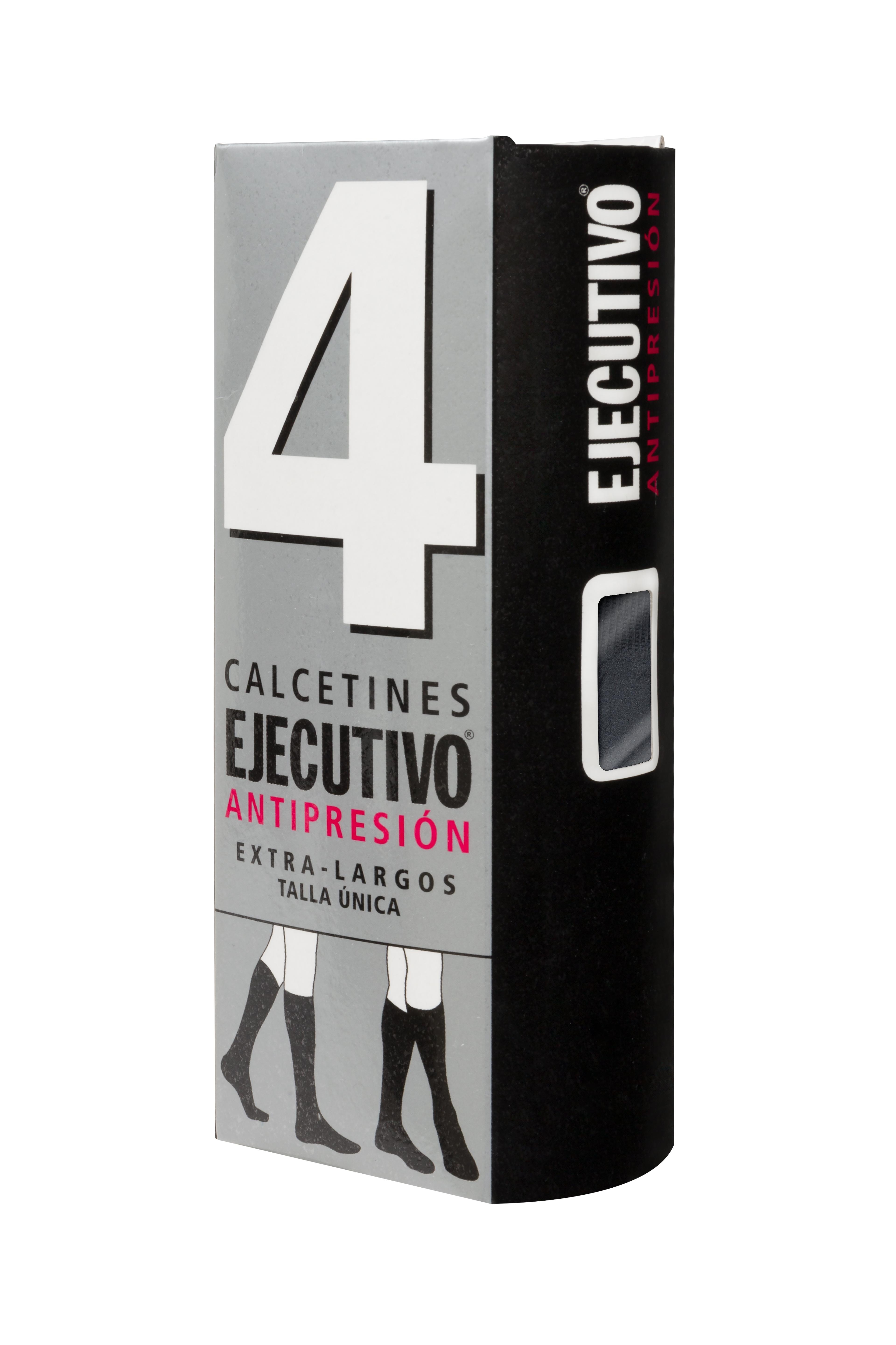 Imagen 2 de Pack de seis pares de calcetines de hombre altos en diseño clásico - Ejecutivo - Gris Gris