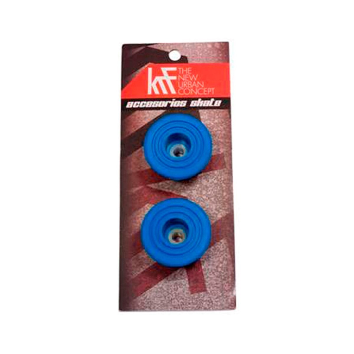 Pack 2 unidades de frenos de patín Quad KRF - Azul Azul-2