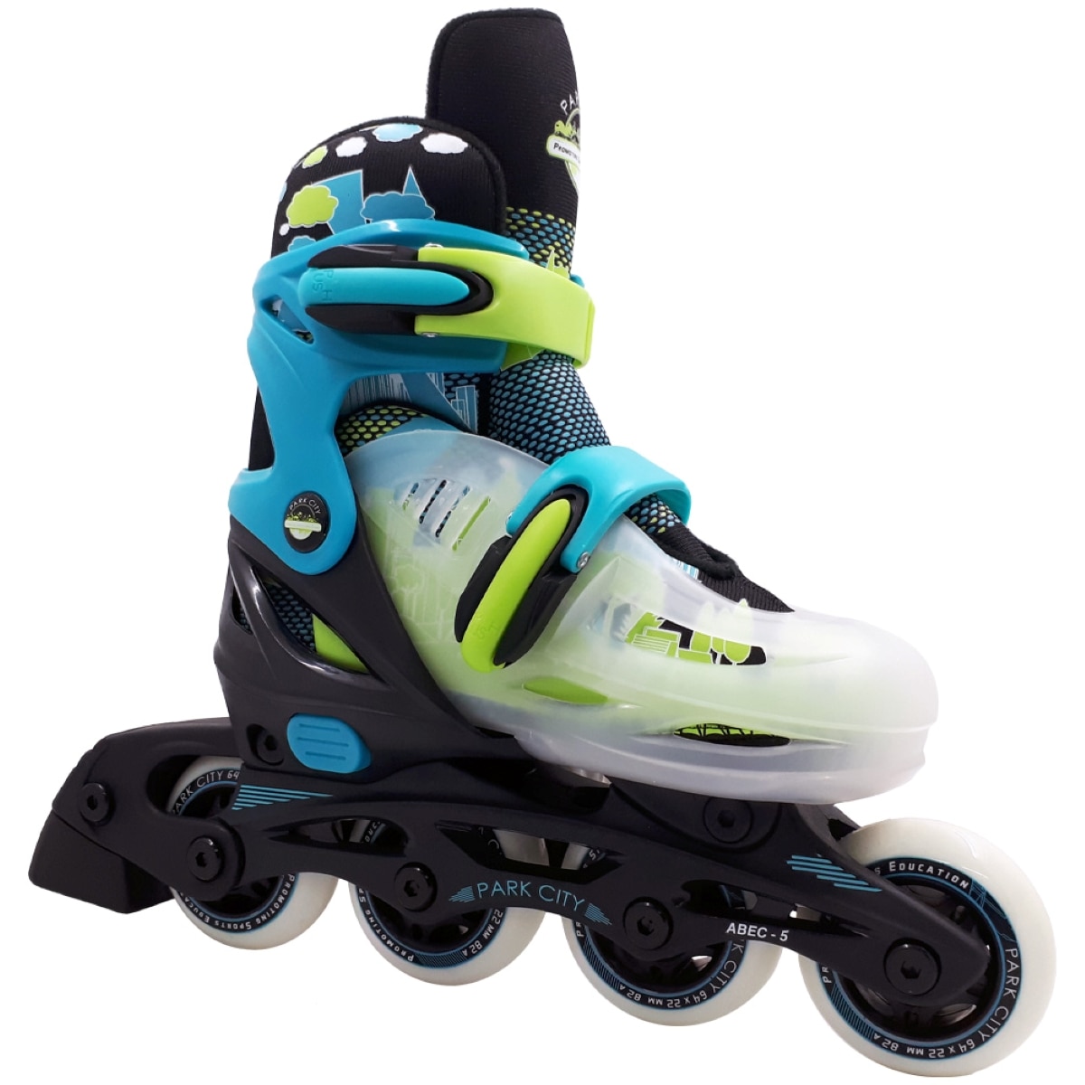 KRF - Patín Park City ajustable in line New Blue KRF.