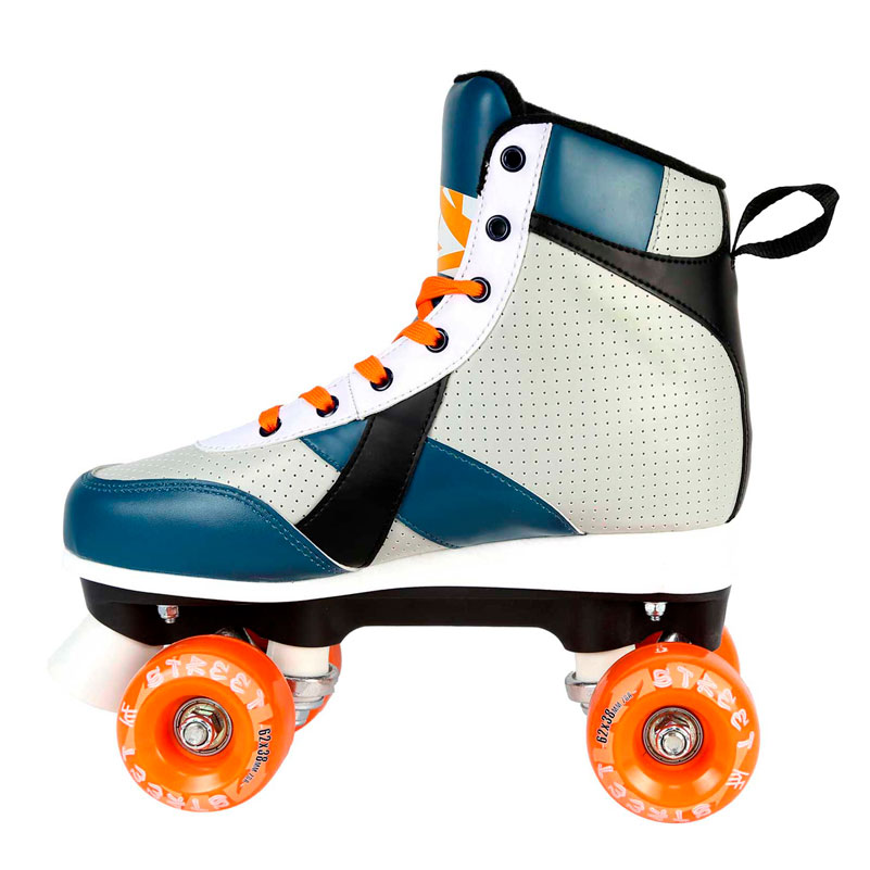 Imagen 4 de Patines en Paralelo unisex Quad Street Roller KRF The New Urban Concept - Azul Azul
