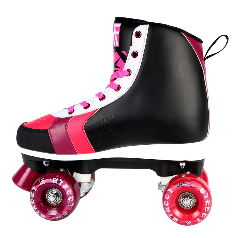 Imagen 4 de Patines en Paralelo unisex Quad Street Roller KRF The New Urban Concept - Rosa Rosa