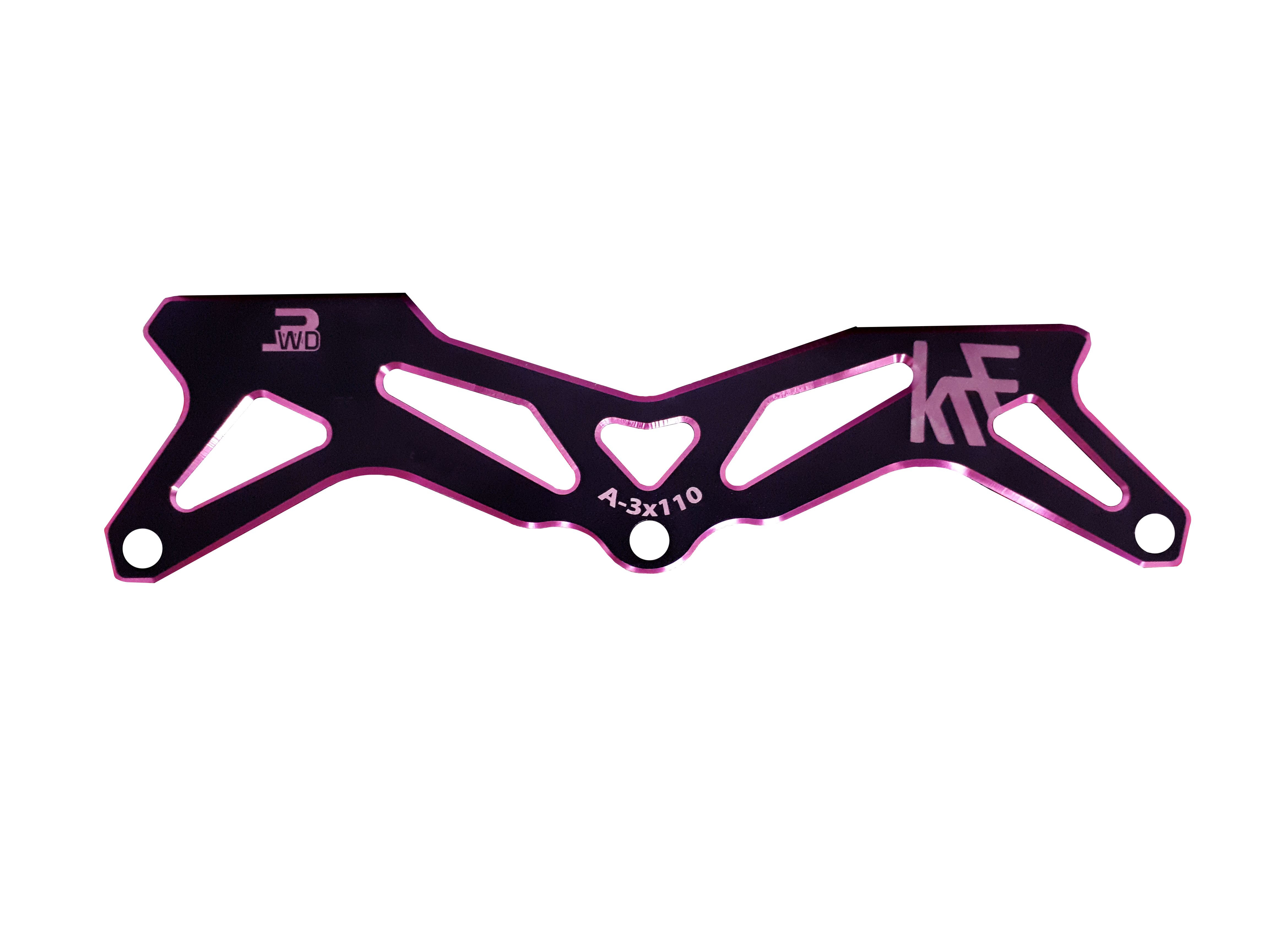 Patines Freeskate unisex KRF Angel 3*110 rosa/negro KRF The New Urban Concept - Negro Negro-4