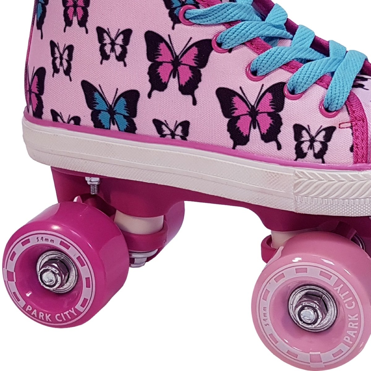 Patín Park City Quad Canvas KRF - Rosa Rosa-2