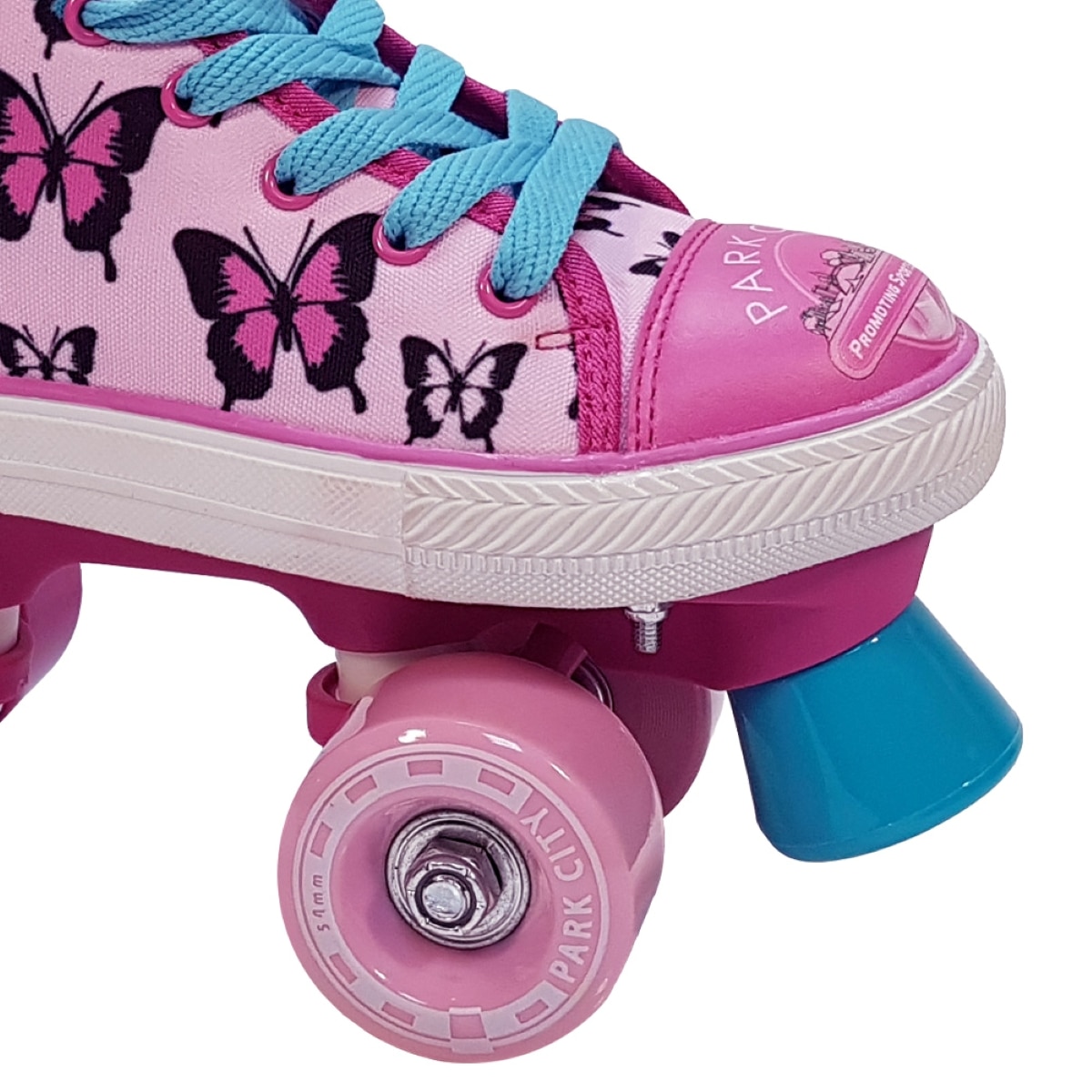 Patín Park City Quad Canvas KRF - Rosa Rosa-3