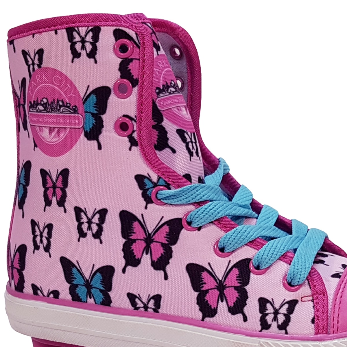 Patín Park City Quad Canvas KRF - Rosa Rosa-4