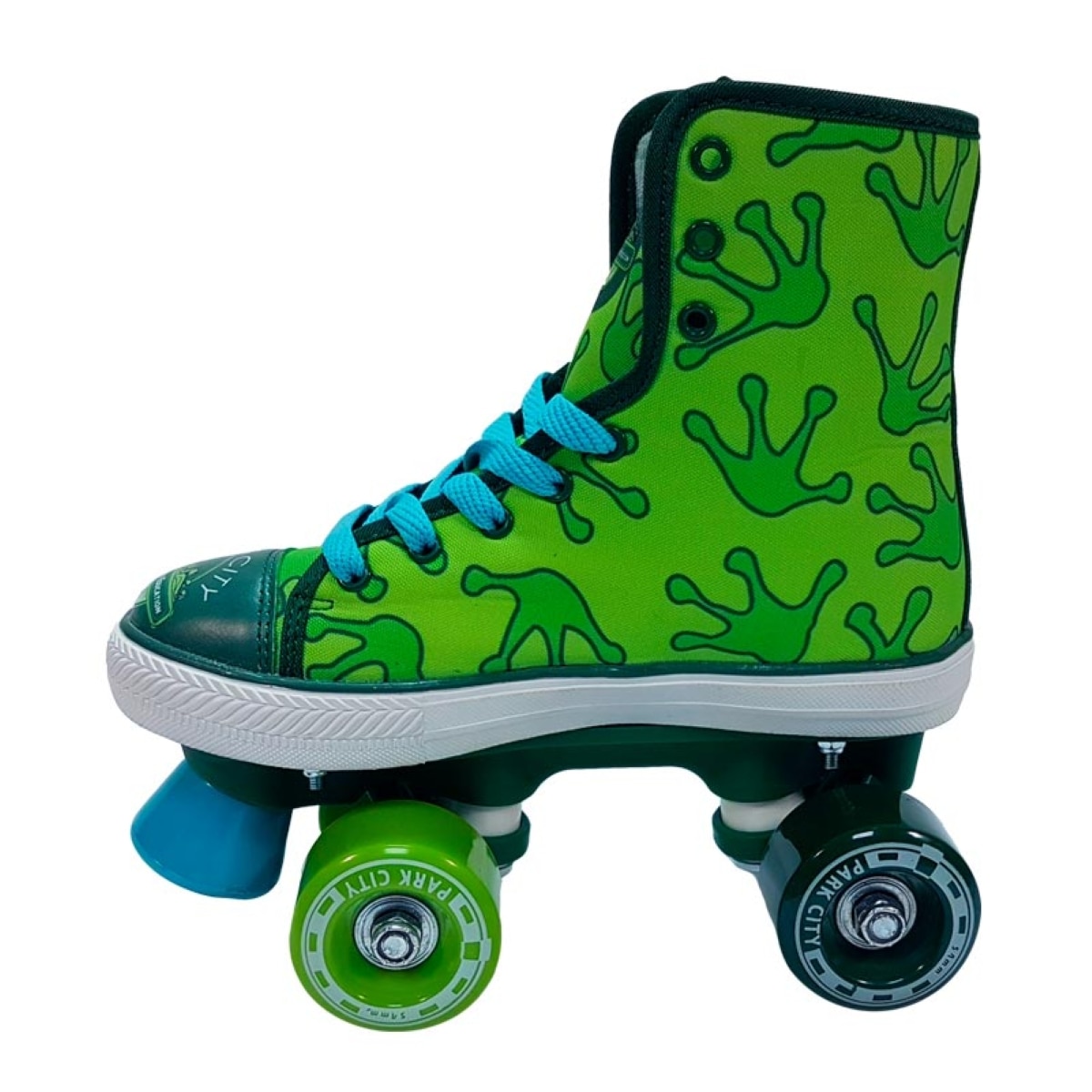 Patín Park City Quad Canvas KRF - Verde Verde-3