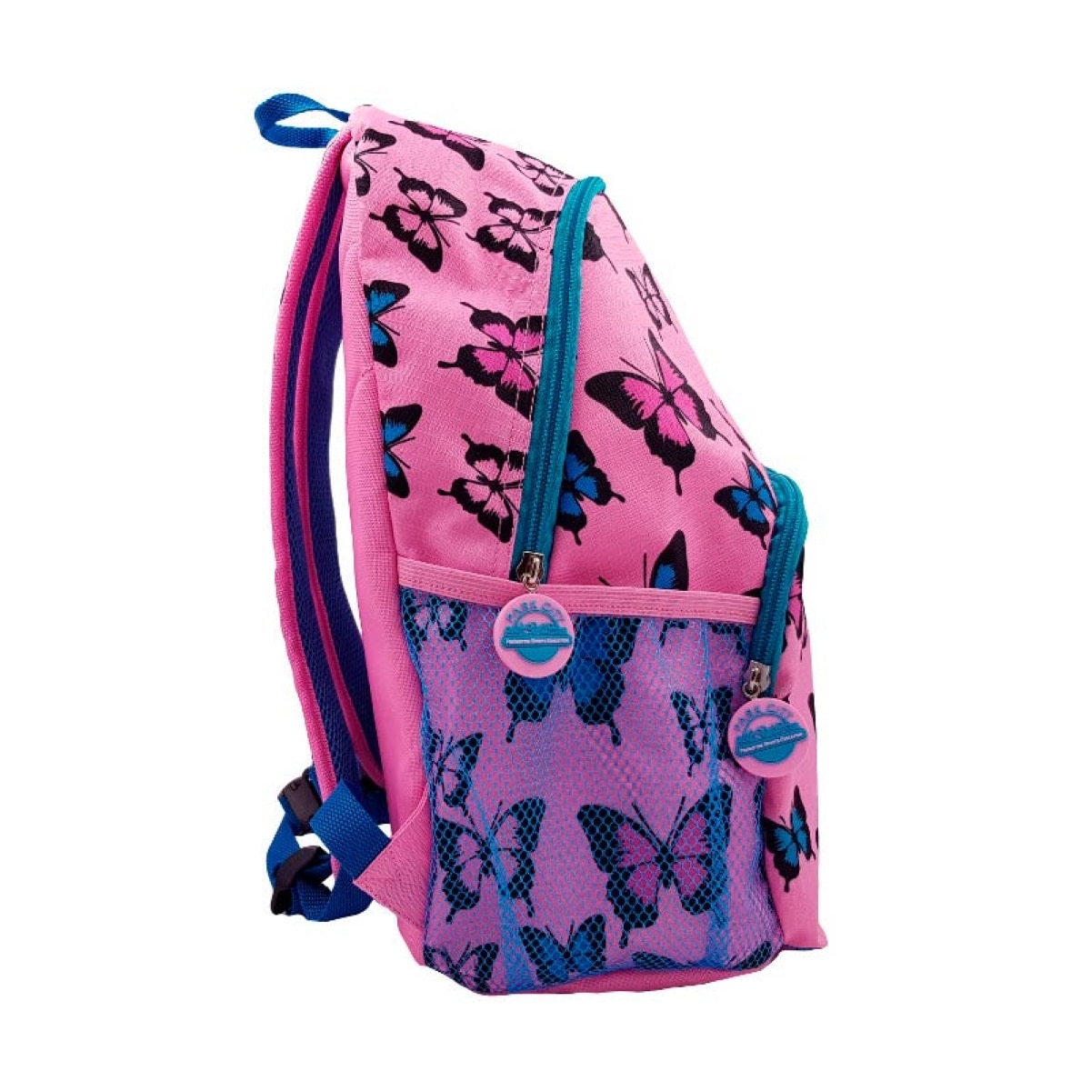 Mochila infantil Butterfly KRF - Rosa Rosa-3