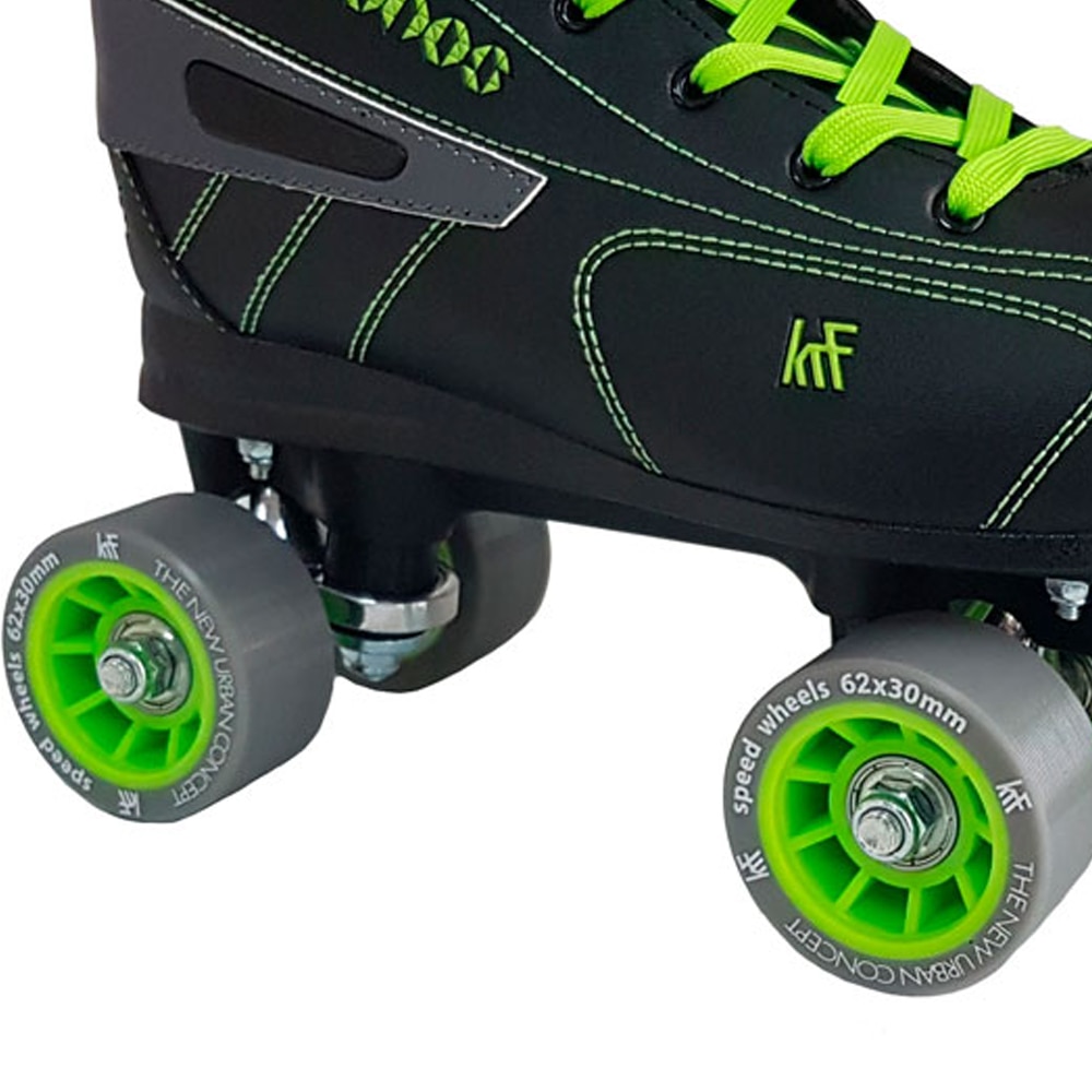 Patines en Paralelo unisex Quad Hockey Chronos Ultimate KRF The New Urban Concept - Negro Negro-5