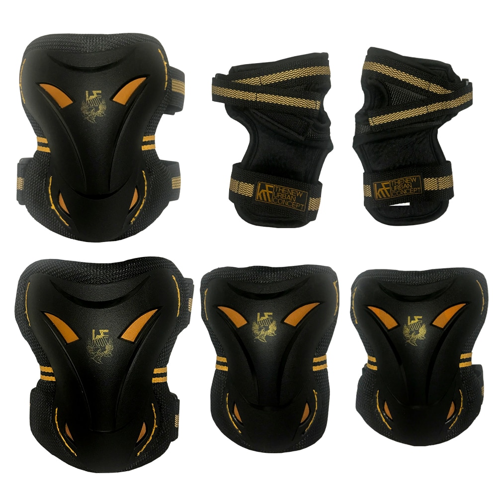 Imagen 1 de Set de protecciones senior Urban KRF The New Urban Concept Naranja