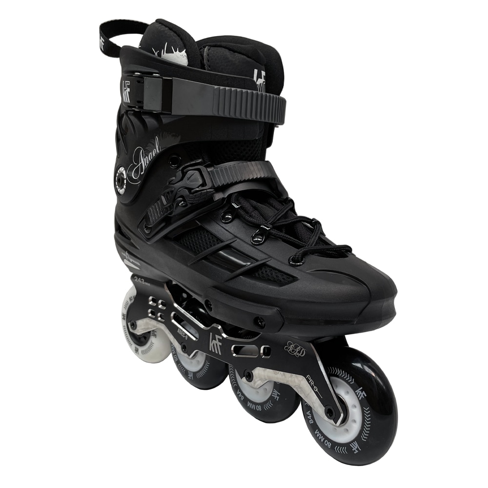 KRF - Patines Freeskate unisex KRF Angel 4*80 negro KRF The New Urban Concept.