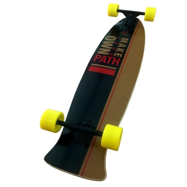 Skateboard Longboard Path Way KRF The New Urban Concept - Negro Negro-2