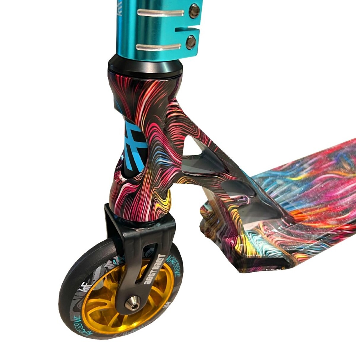 Patinete AGR Abstract KRF - Multicolor Multicolor-3