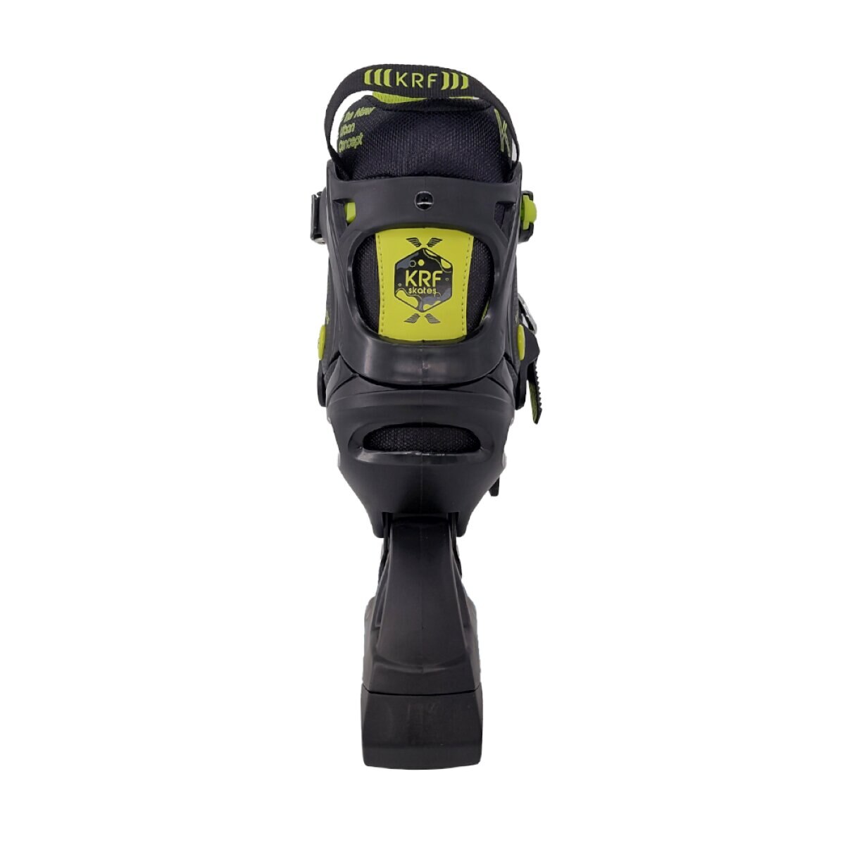 Imagen 4 de Patín freeskate ajustable Hard SX-300 KRF - Verde Verde