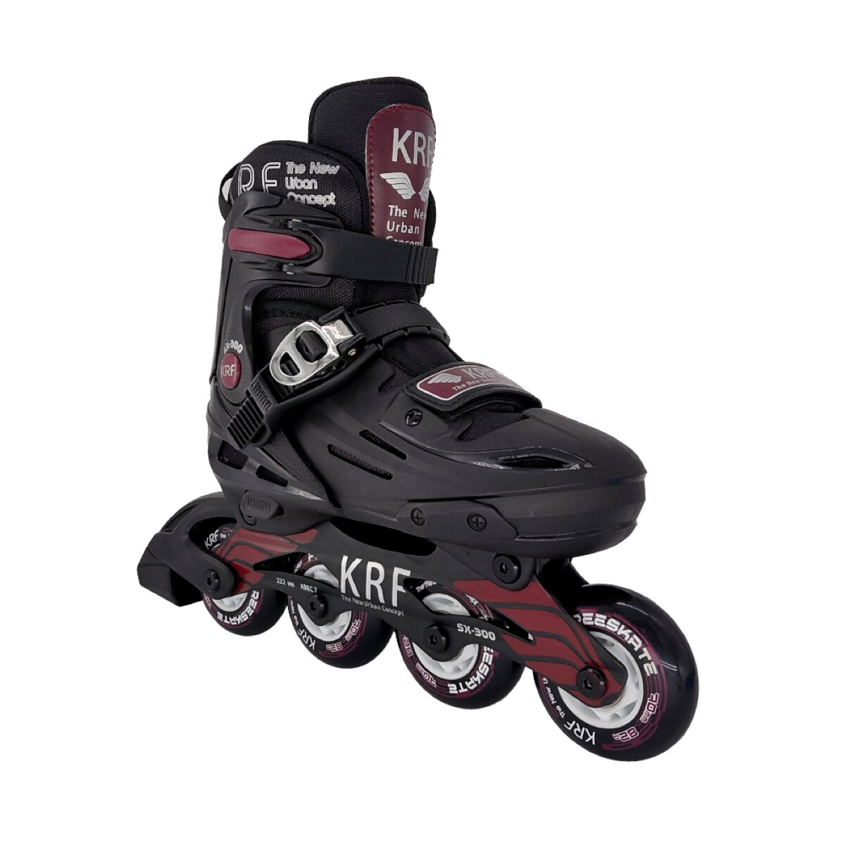 Imagen 0 de Patín freeskate ajustable Hard SX-300 KRF Negro