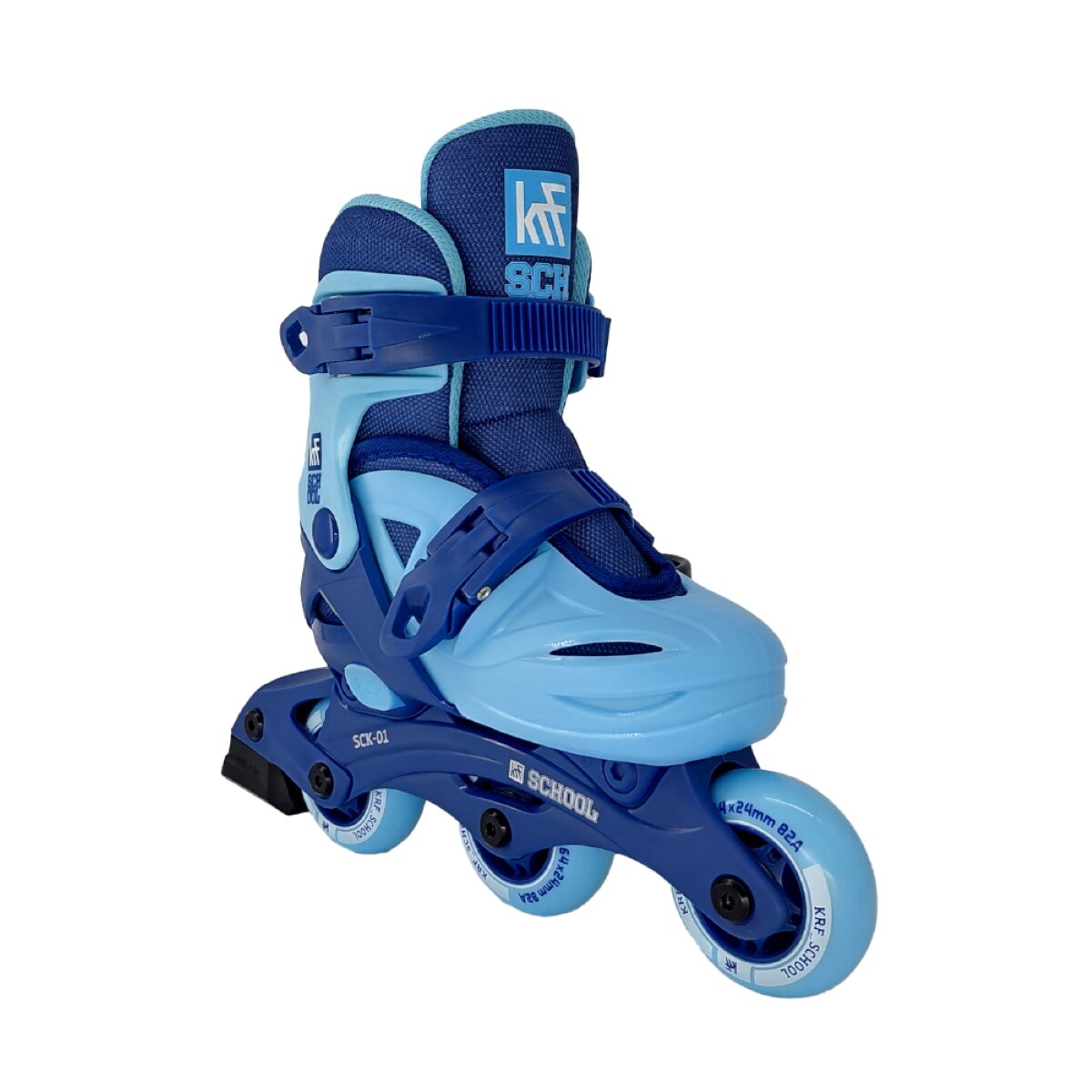 Imagen 1 de Patín School in Line ajustable SCK-01 KRF Azul