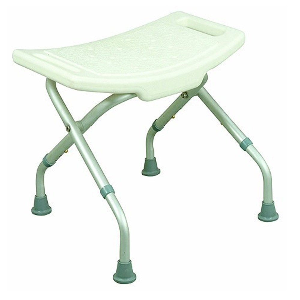 Imagen 0 de Silla para ducha Delta Plegable Aluminio Regulable en altura Conteras antideslizates