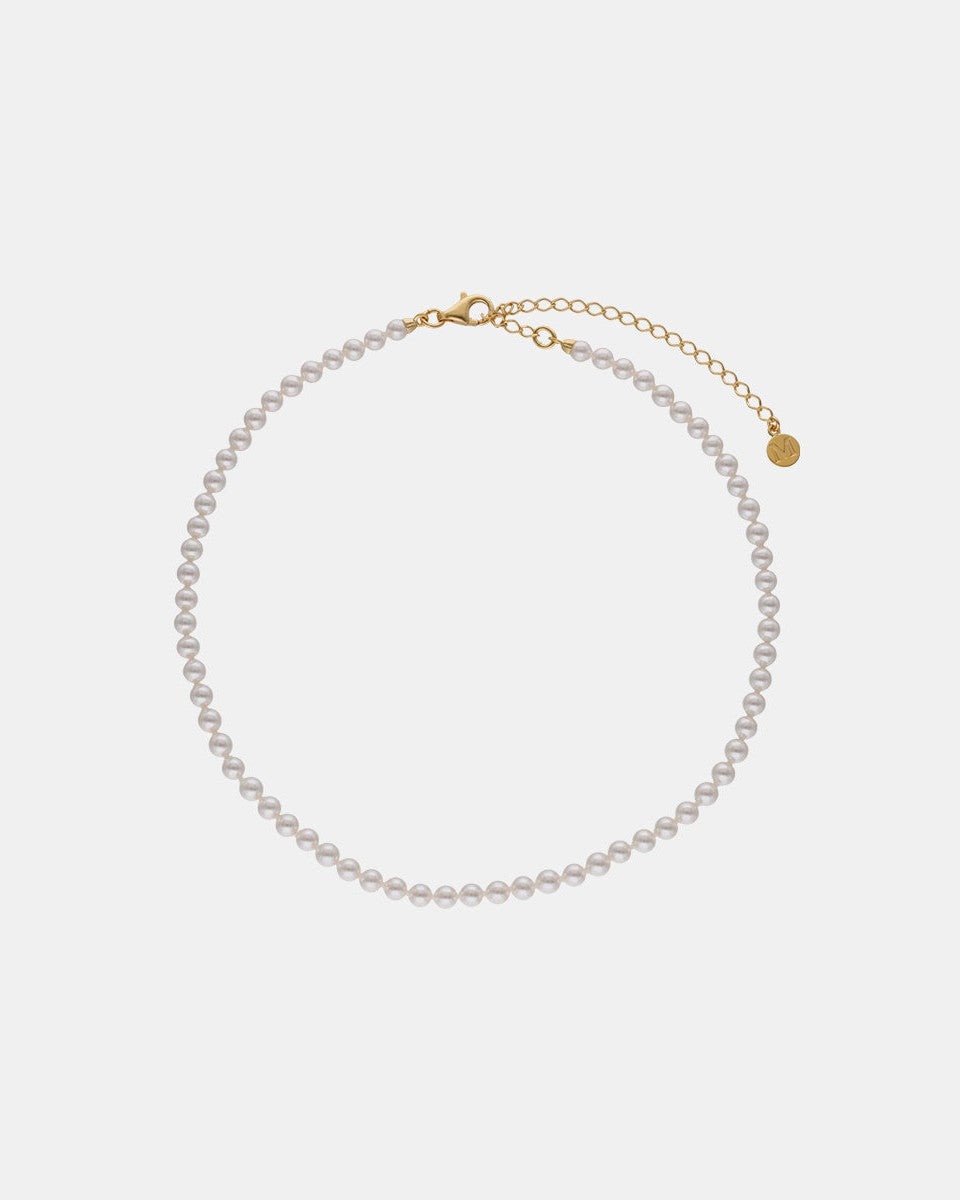 Imagen 0 de Collar perlas 4mm dorado ballet Dorado