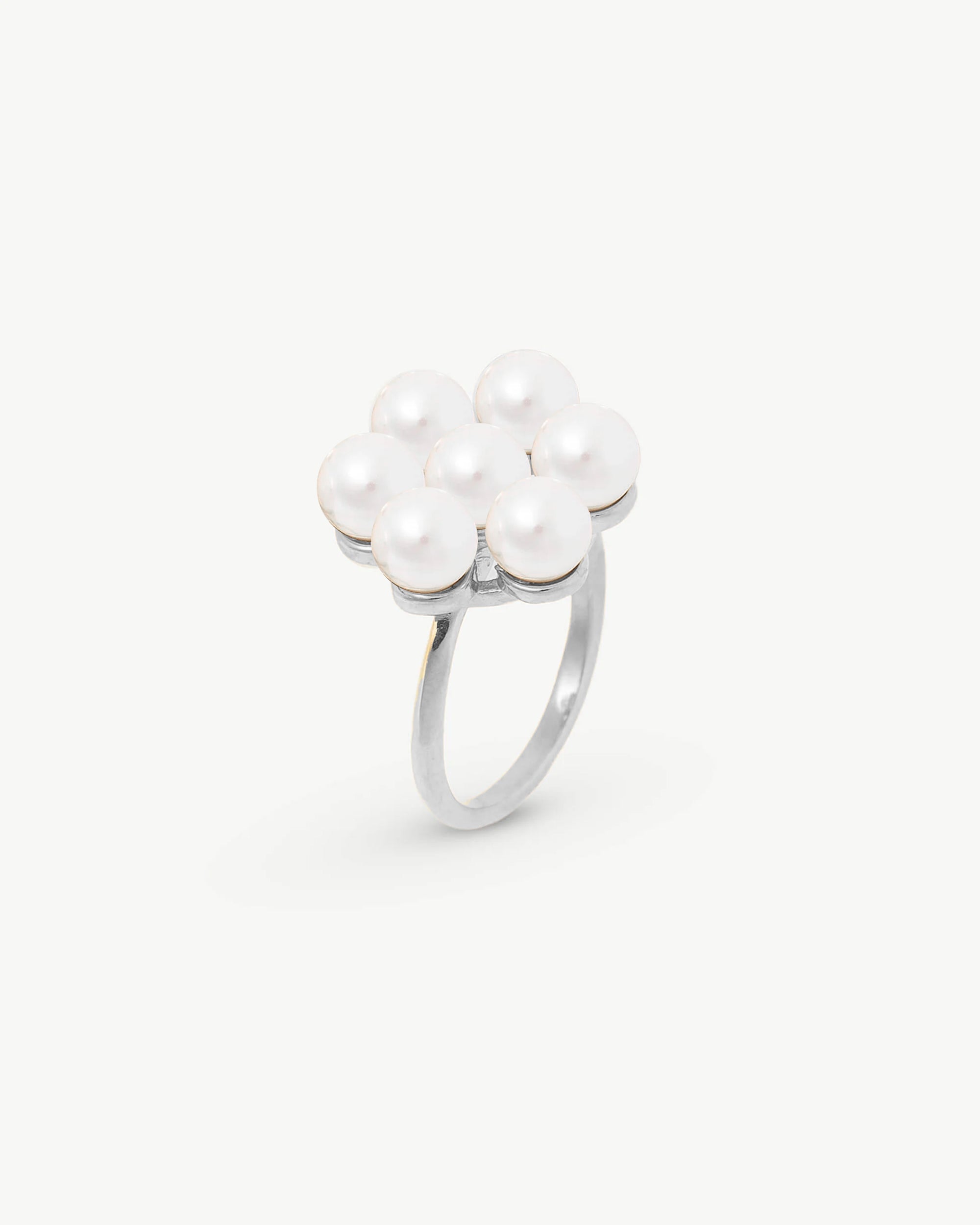 Imagen 0 de Anillo flor blanca kate Blanco