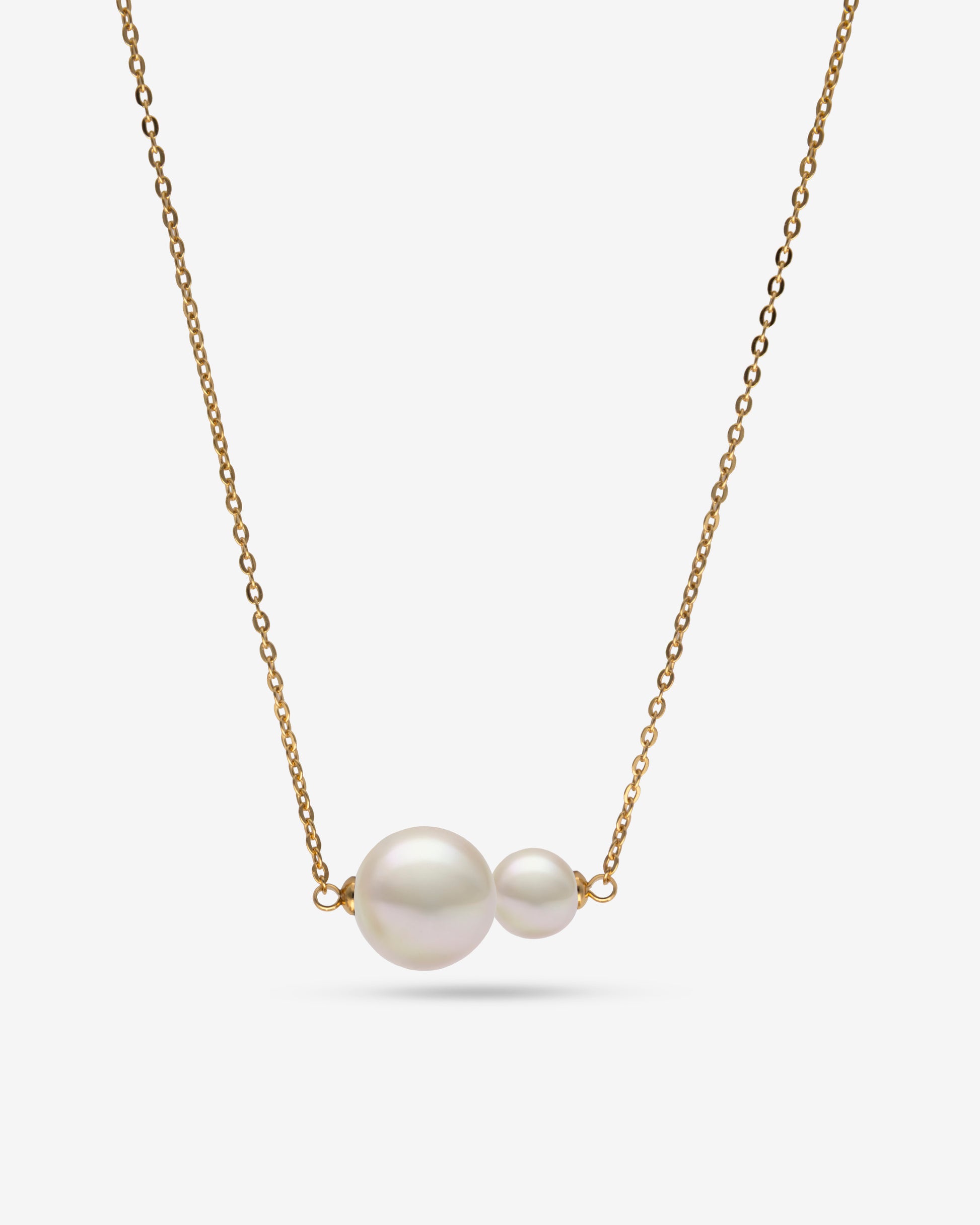 Collar dúo perlas blancas duet - Majorica - Blanco Blanco-1