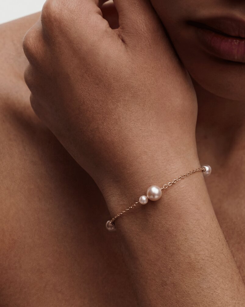 Pulsera dúo de perlas blancas duet - Majorica - Blanco Blanco-2