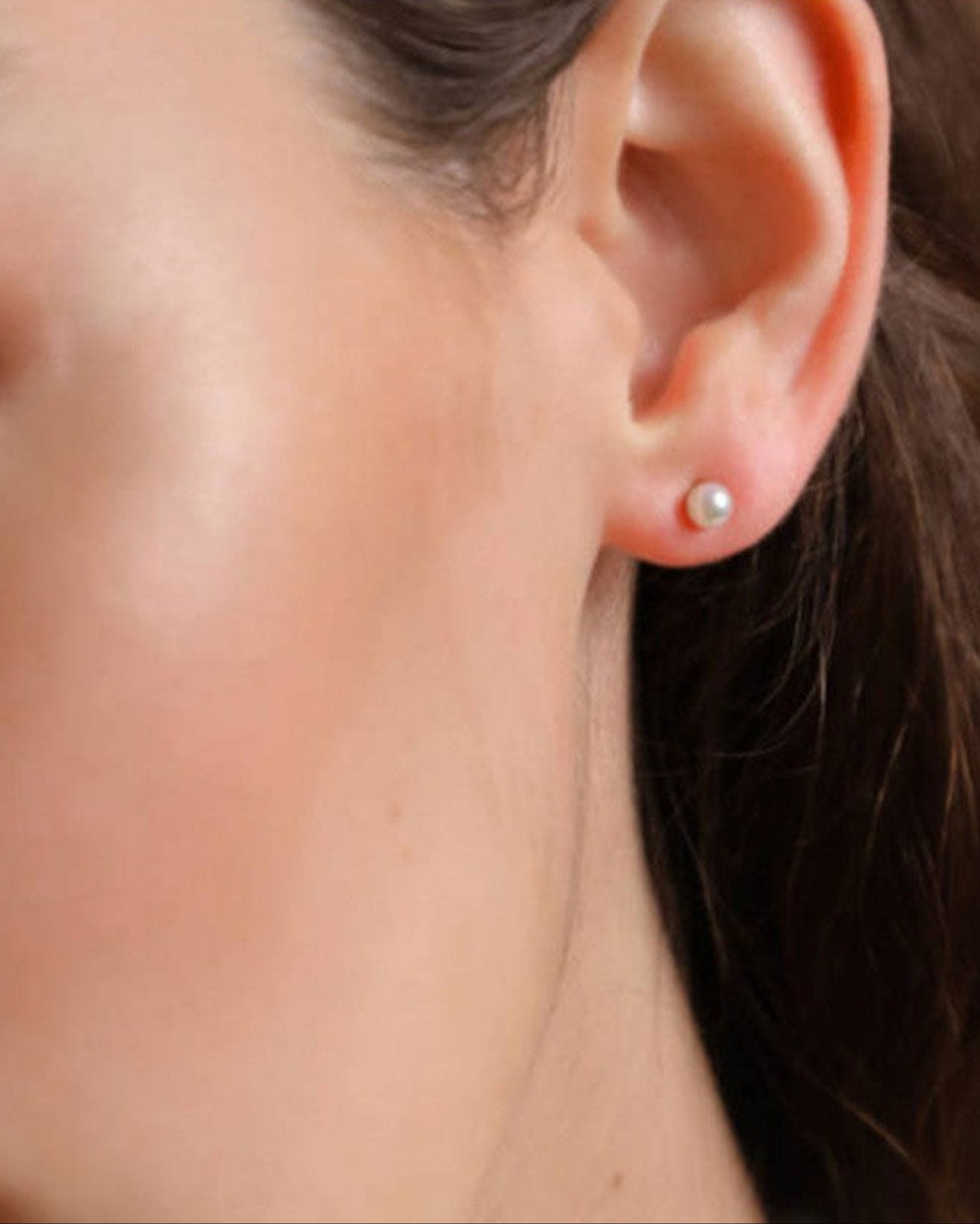 Pendientes dorados perla 4mm lyra - Majorica - Dorado Dorado-2