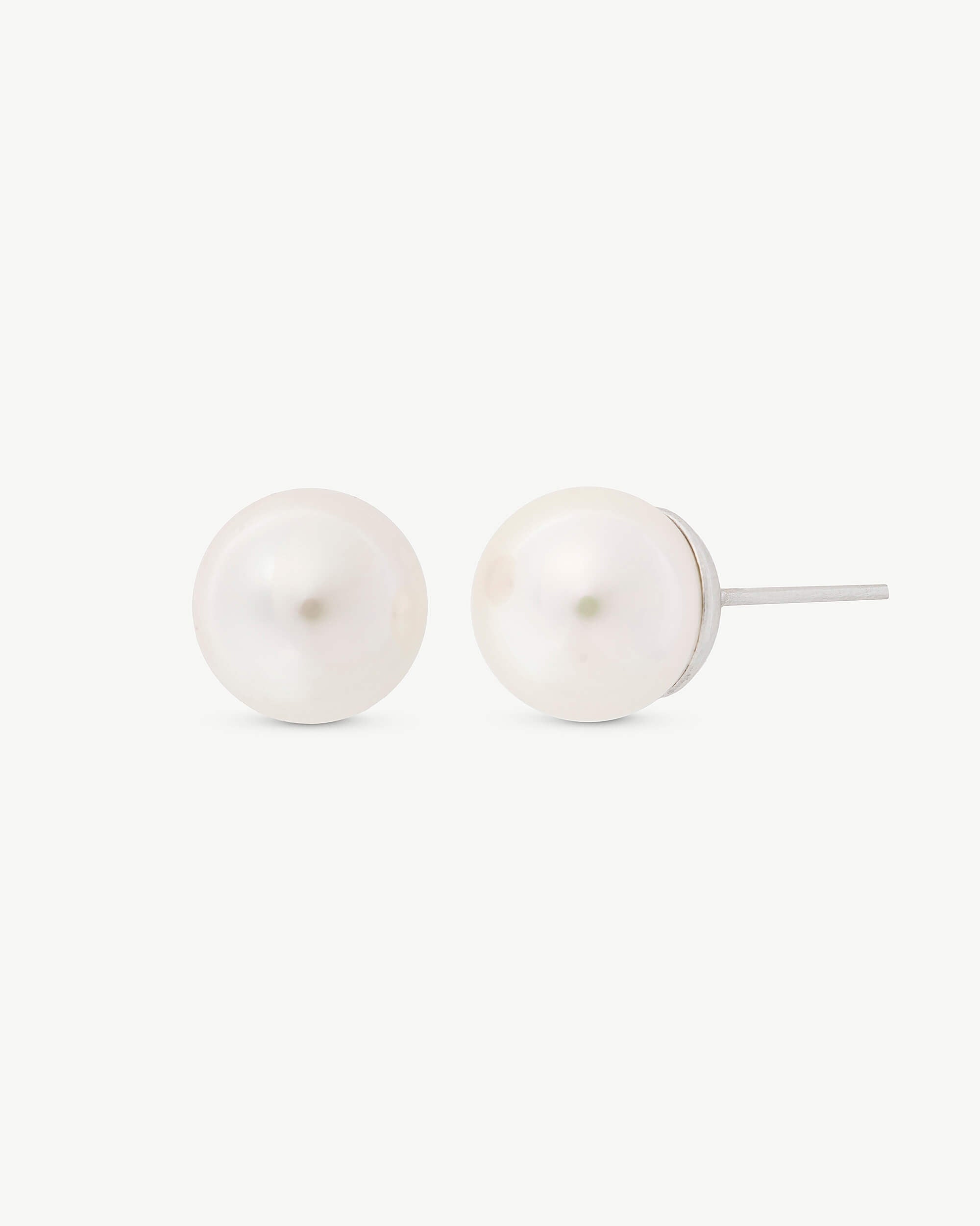 Imagen 0 de Pendientes perla 8mm lyra Plateado
