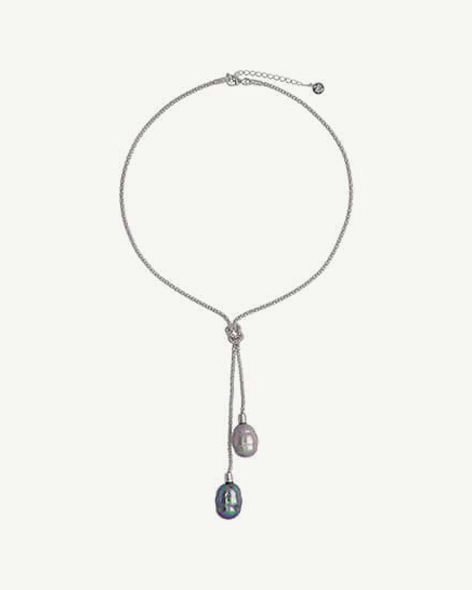 Collar majorica tender multicolor - Plateado Plateado-1