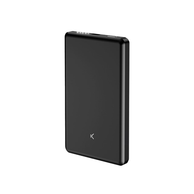 Imagen 0 de Powerbank magnética KSIX 5.000 mAh, 20 W, Compatible MagSafe, Power Delivery, Cable USB-A a USB-C, Carga simultánea, Gris