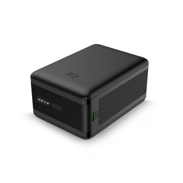 Imagen 0 de Powerbank de alta densidad KSIX Nano 30.000 mAh, 65 W, Tamaño bolsillo, Power Delivery, Cable USB-C, Carga simultánea, Negro