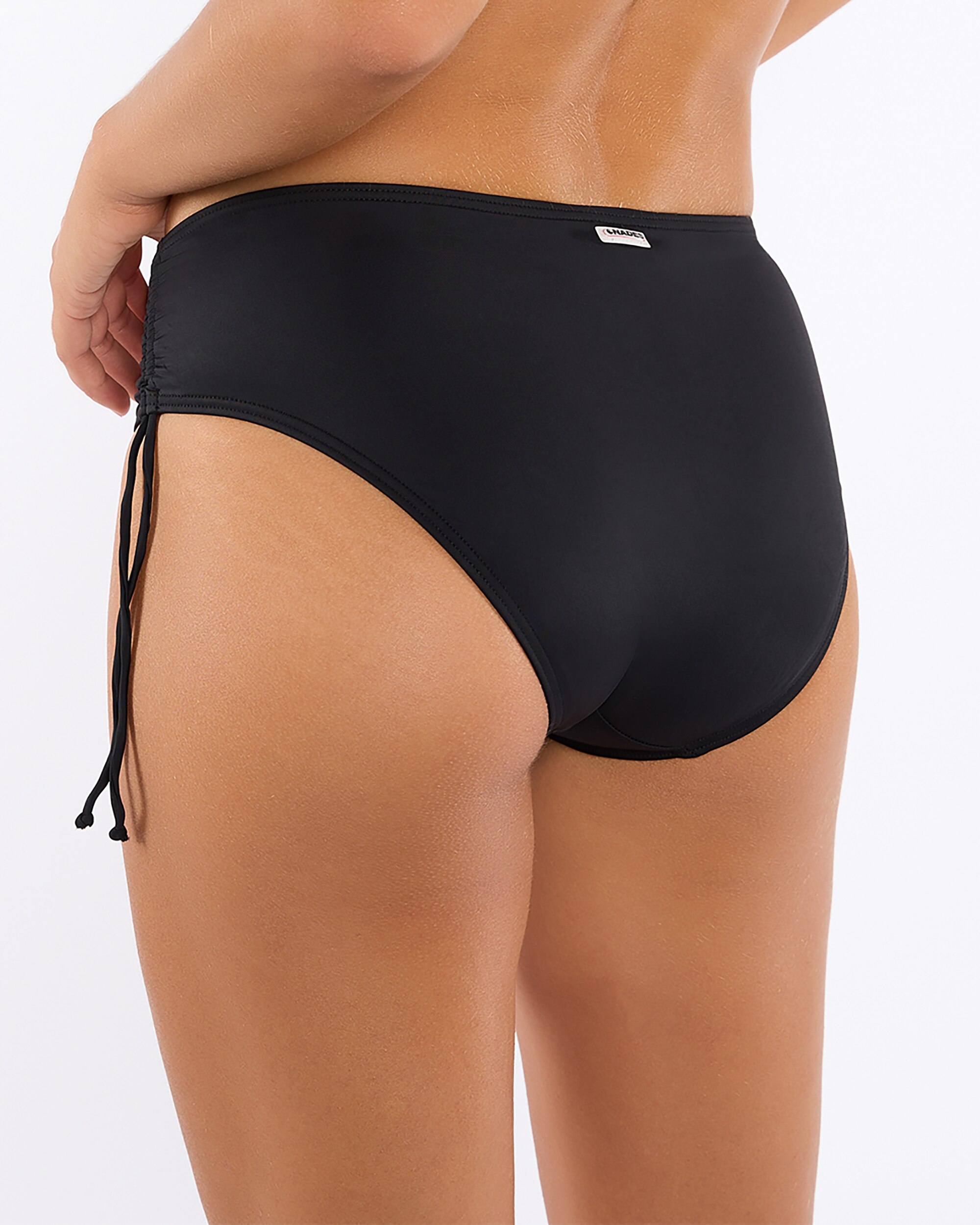 Braga de bikini catania clásica alta lados graduable 7 - Onades - Negro Negro-2