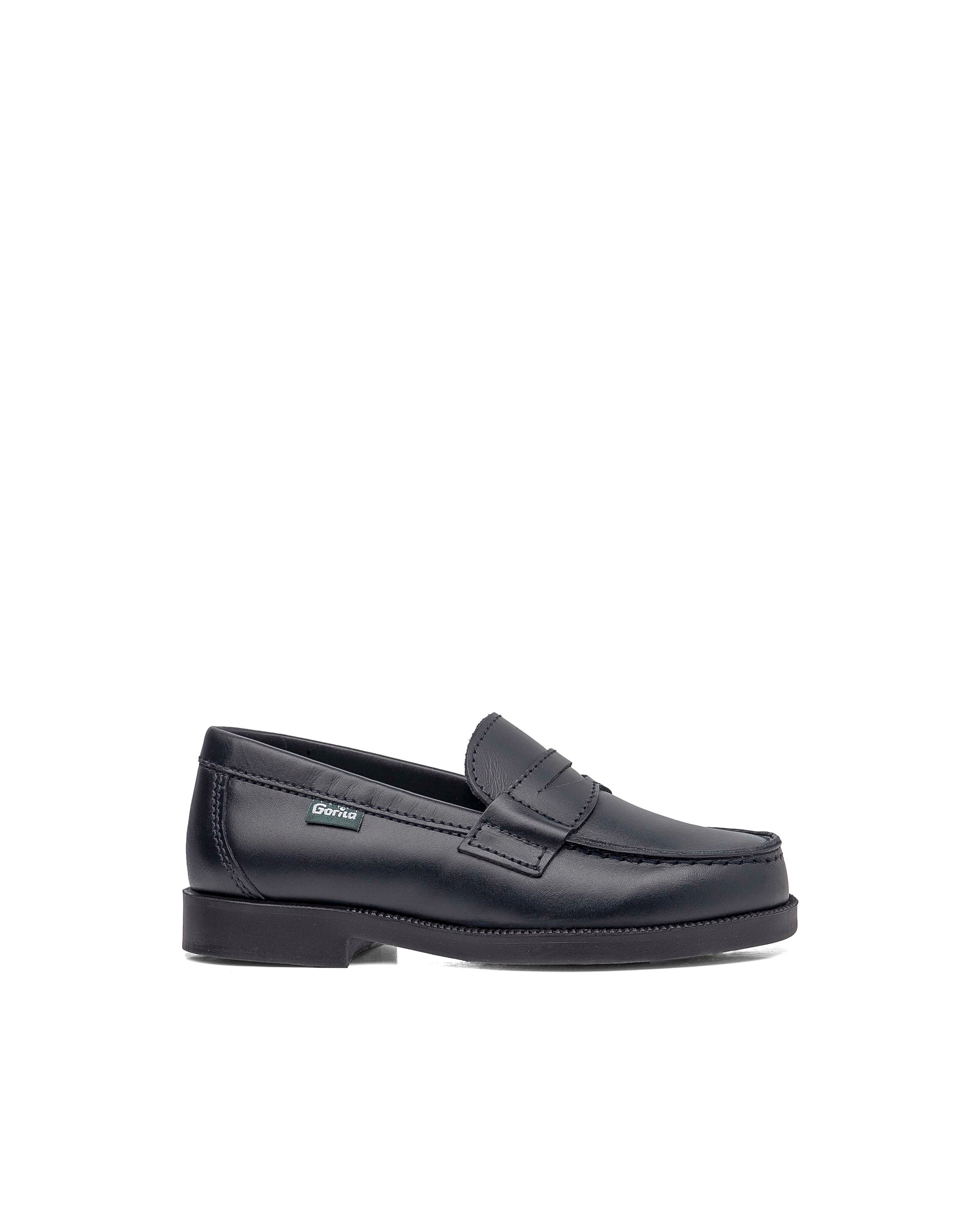 Imagen 0 de Mocasines de niño en piel Azul marino