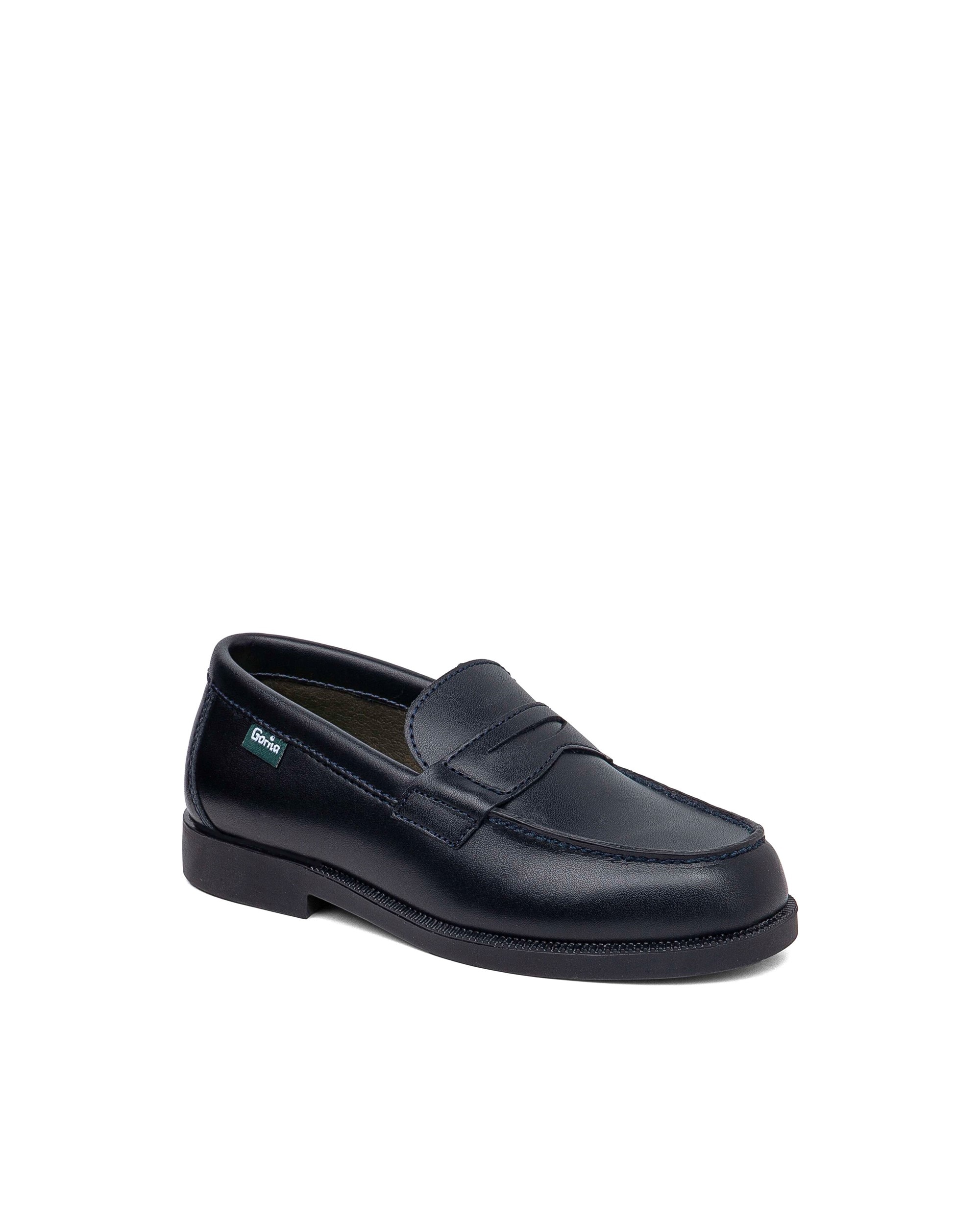 Mocasines de niños de piel - Gorila - Azul marino Azul marino-2