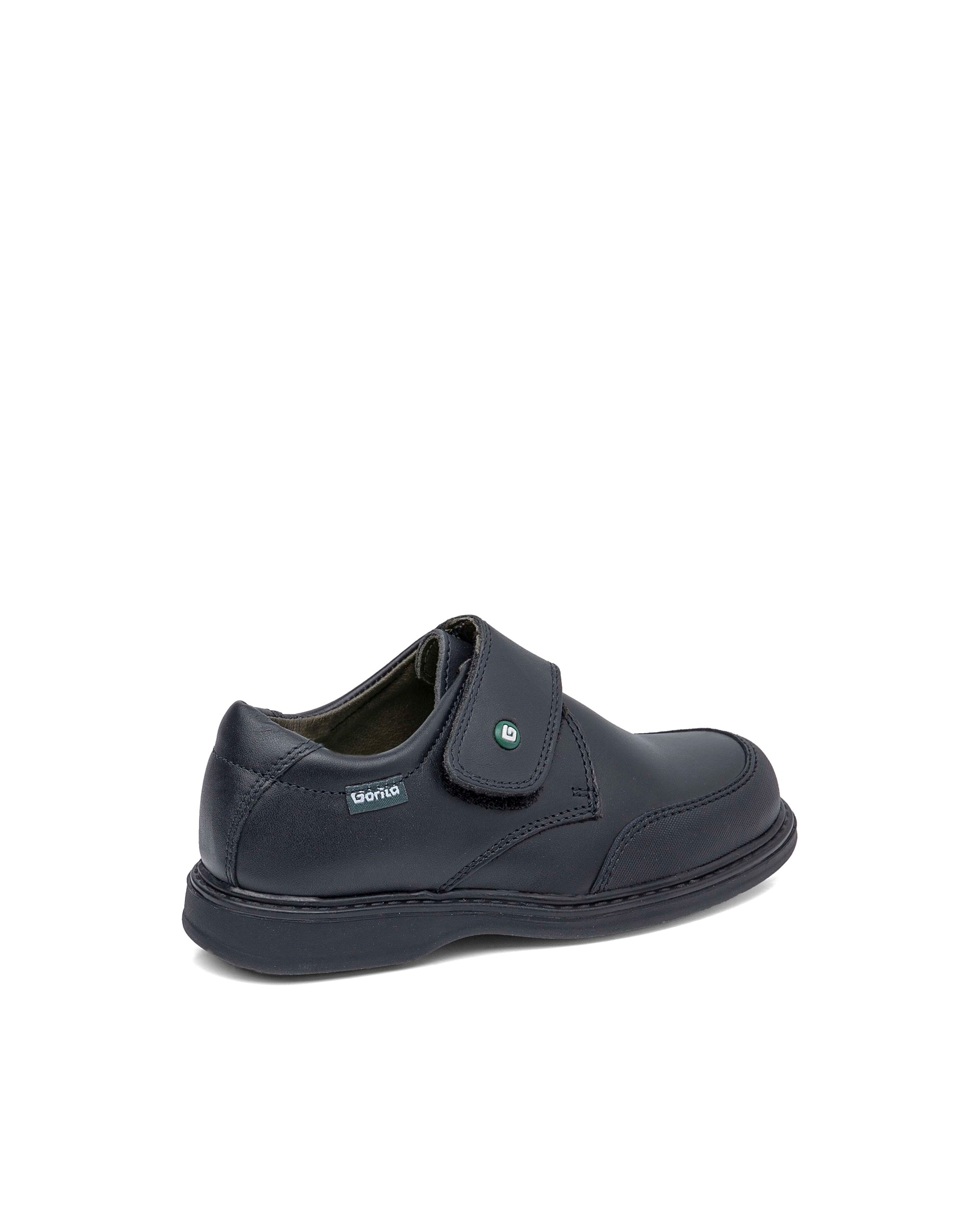 Imagen 3 de Zapatos de cordones y bluchers de bebé niño de piel - Gorila - Azul marino Azul marino