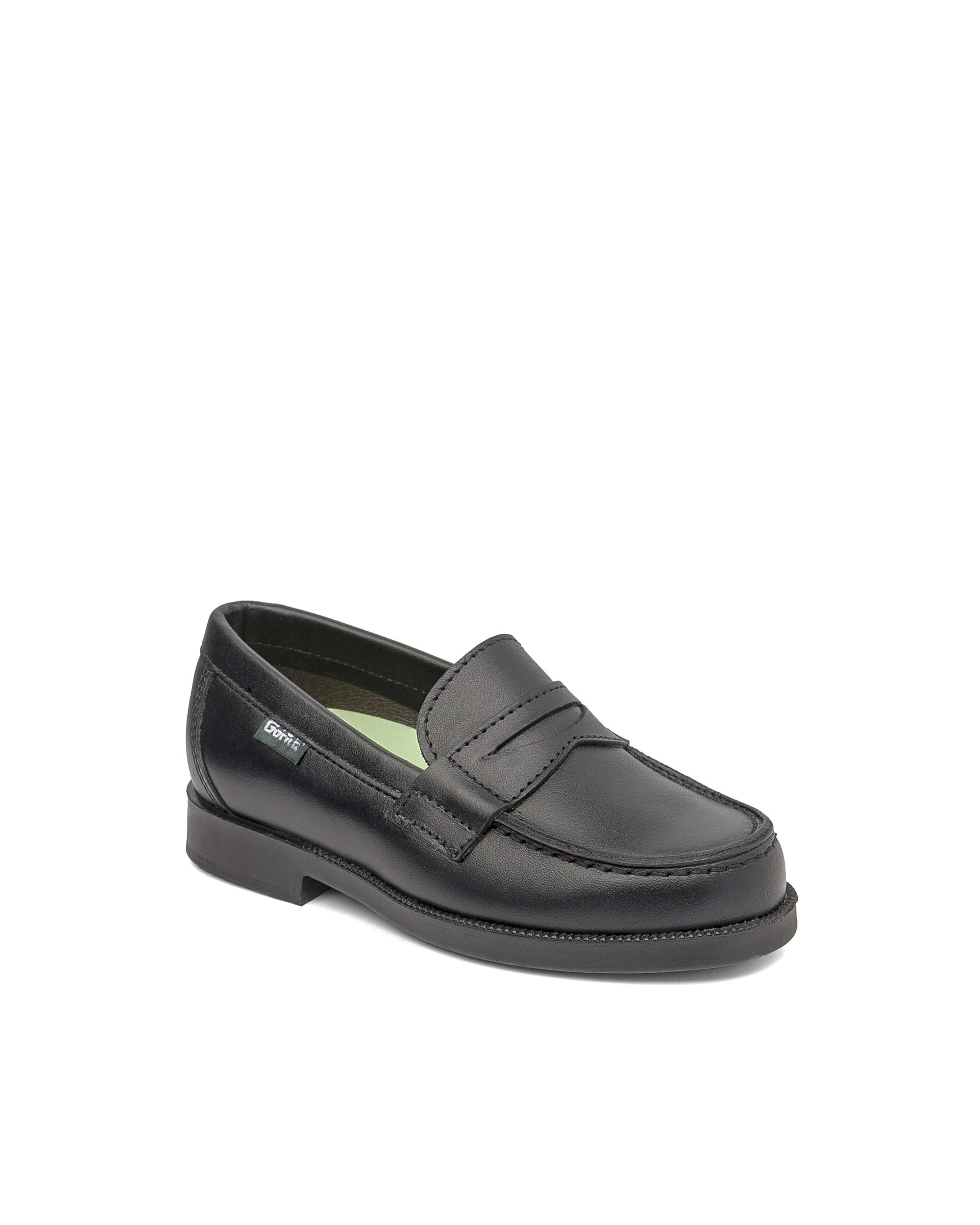 Mocasines de niños de piel - Gorila - Negro Negro-2