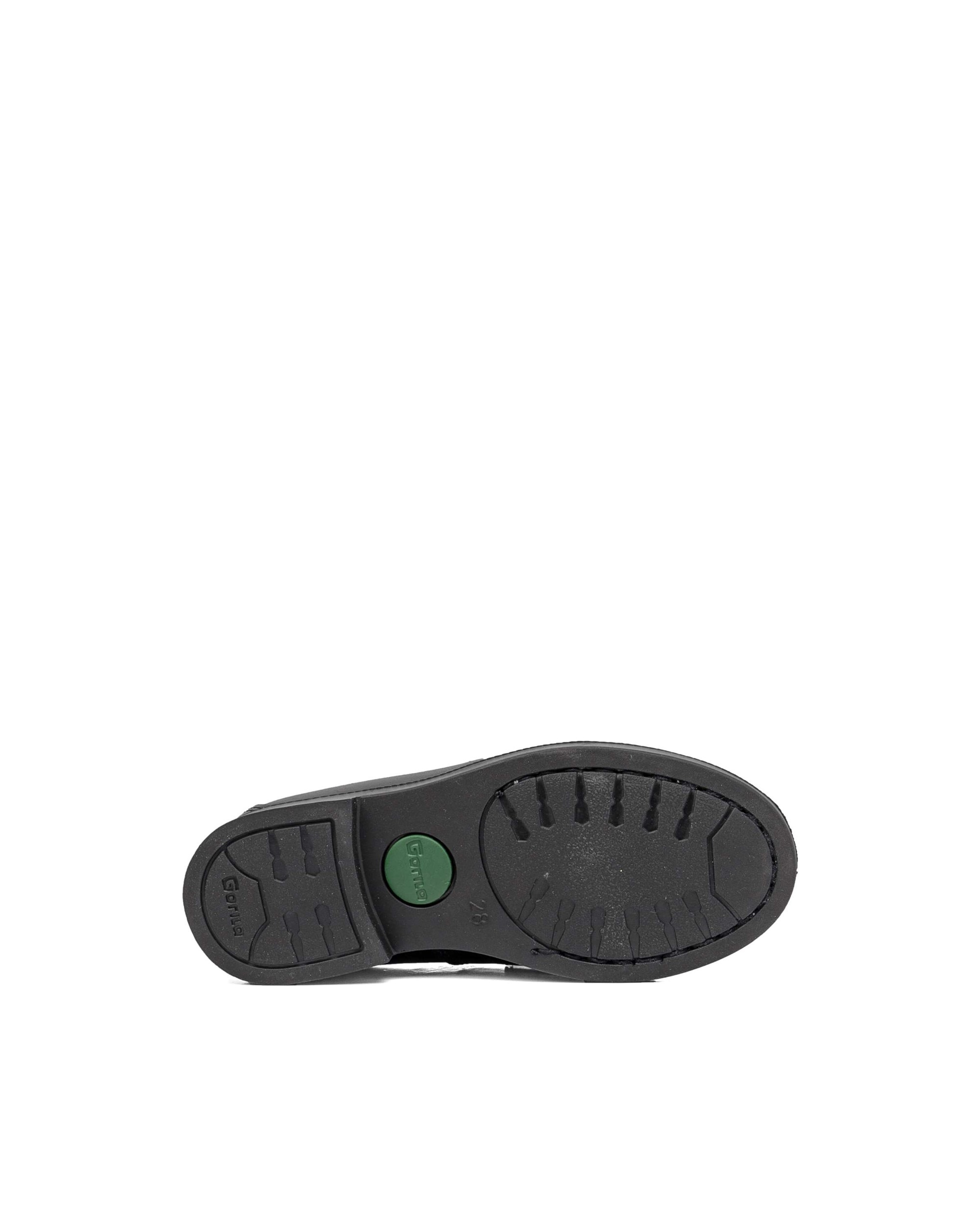 Mocasines de niños de piel - Gorila - Negro Negro-4