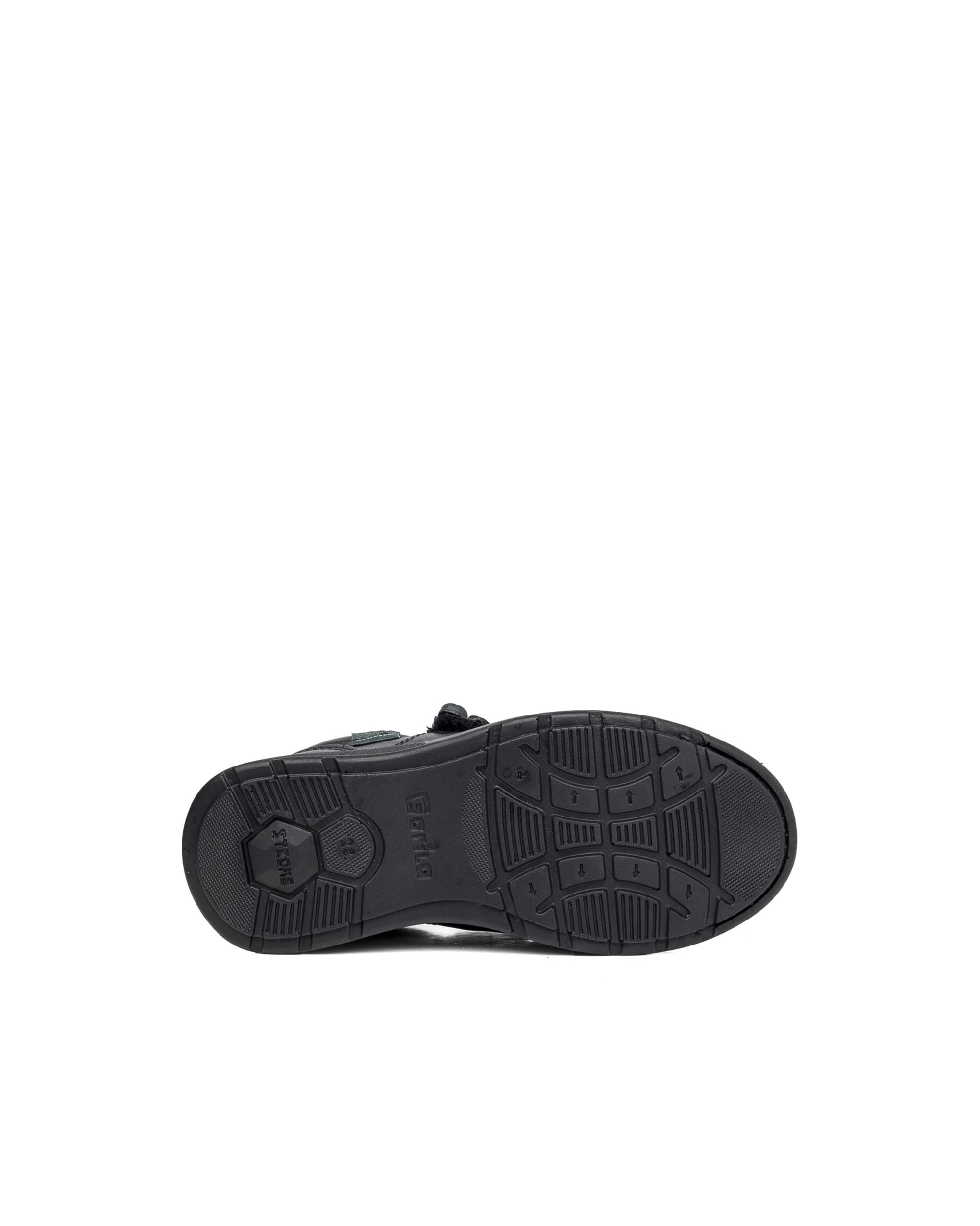Zapatos de cordones y bluchers de niño de piel - Gorila - Negro Negro-4