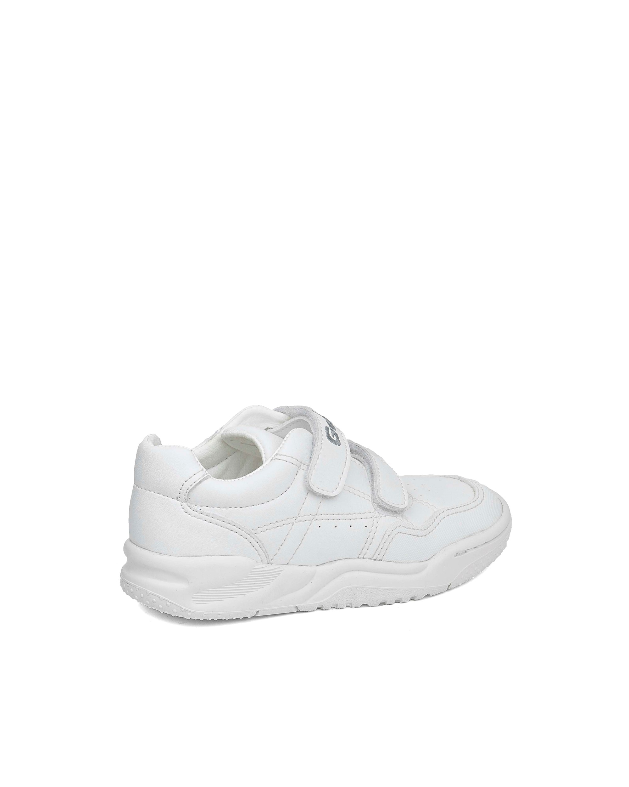 Zapatillas de bebé niño de piel - Gorila - Blanco Blanco-3