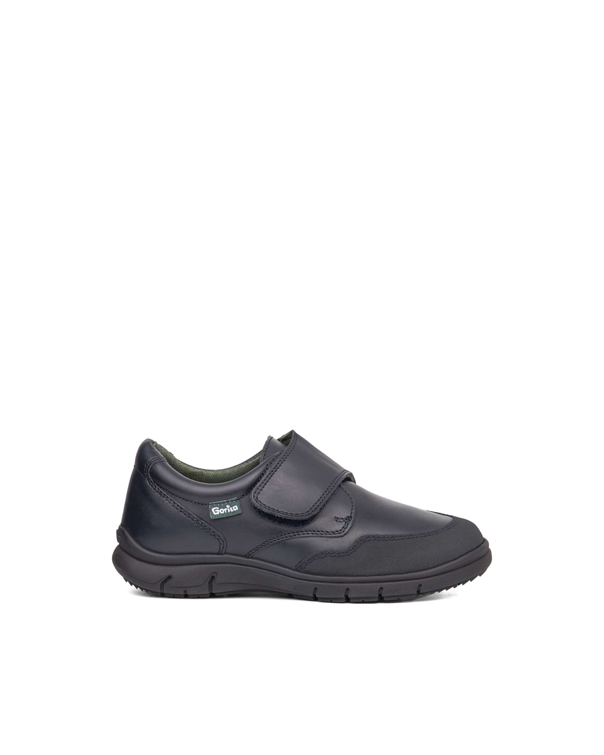 Zapatos de cordones y bluchers de niño de piel - Gorila - Azul marino Azul marino-1